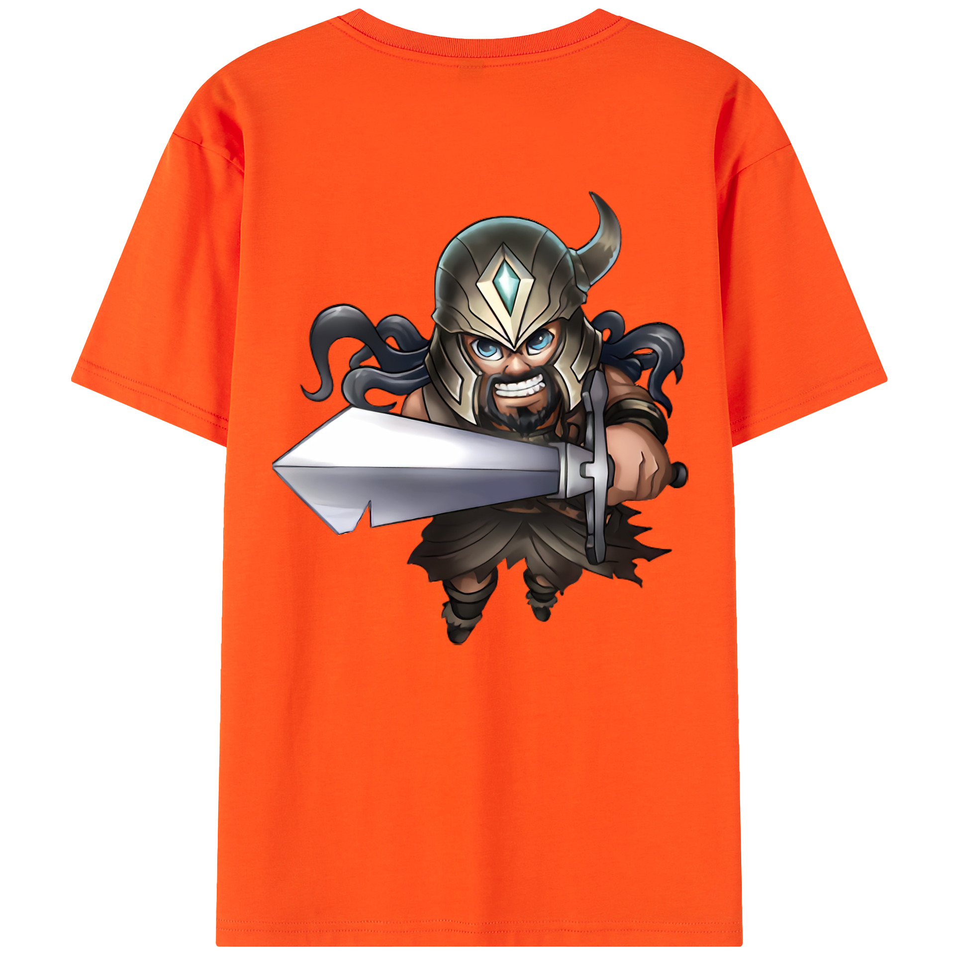 リーグ・オブ・レジェンド League of Legends LOL 綿100％半袖Tシャツ（背面プリント）