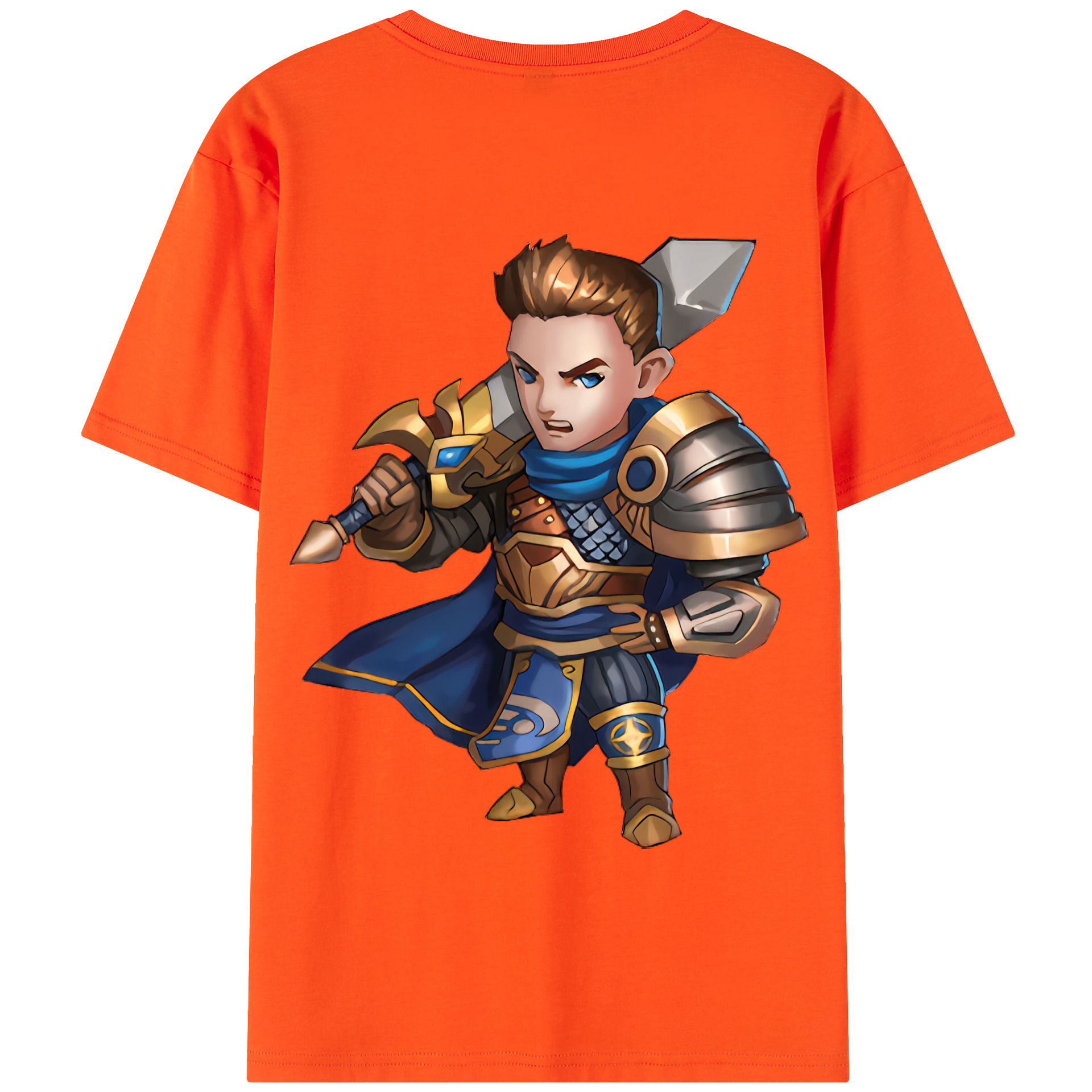 リーグ・オブ・レジェンド League of Legends LOL 綿100％半袖Tシャツ（背面プリント）
