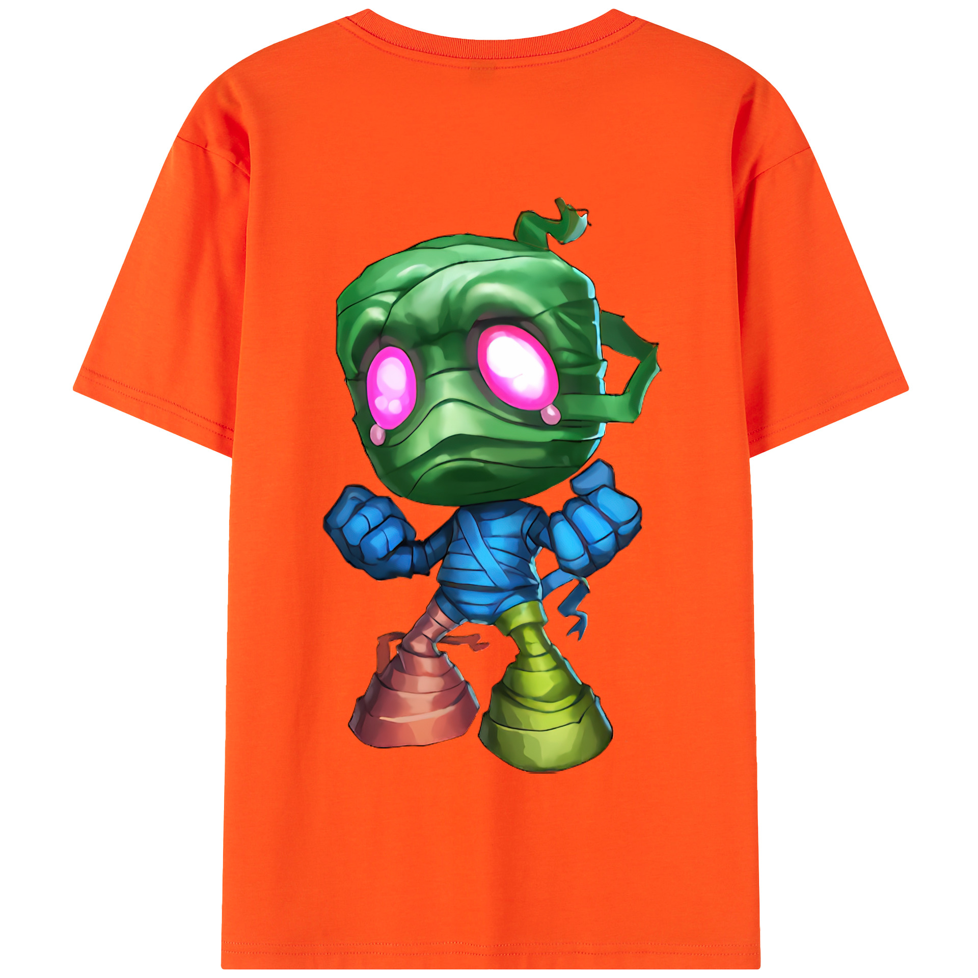 リーグ・オブ・レジェンド League of Legends LOL 綿100％半袖Tシャツ（背面プリント）