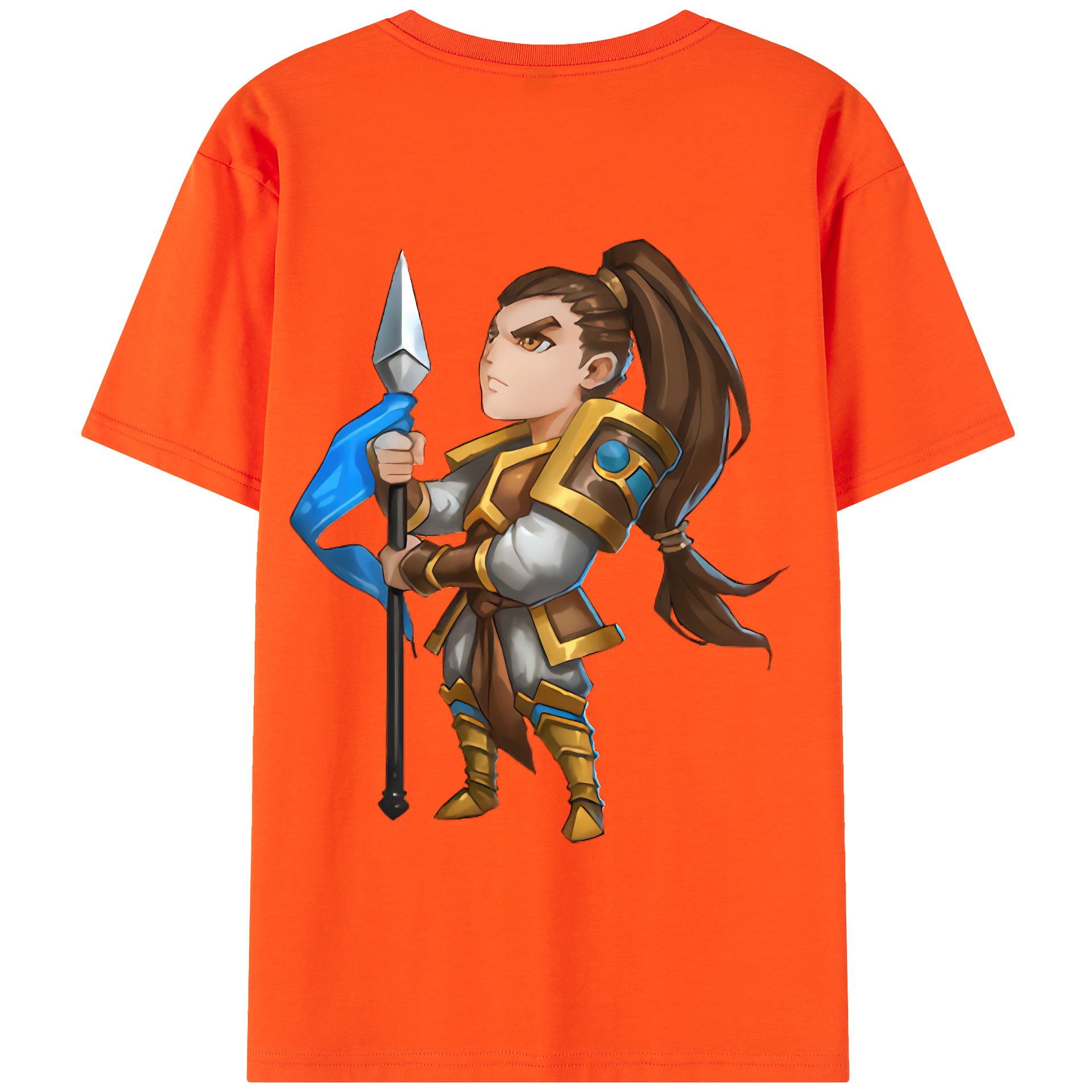 リーグ・オブ・レジェンド League of Legends LOL 綿100％半袖Tシャツ（背面プリント）
