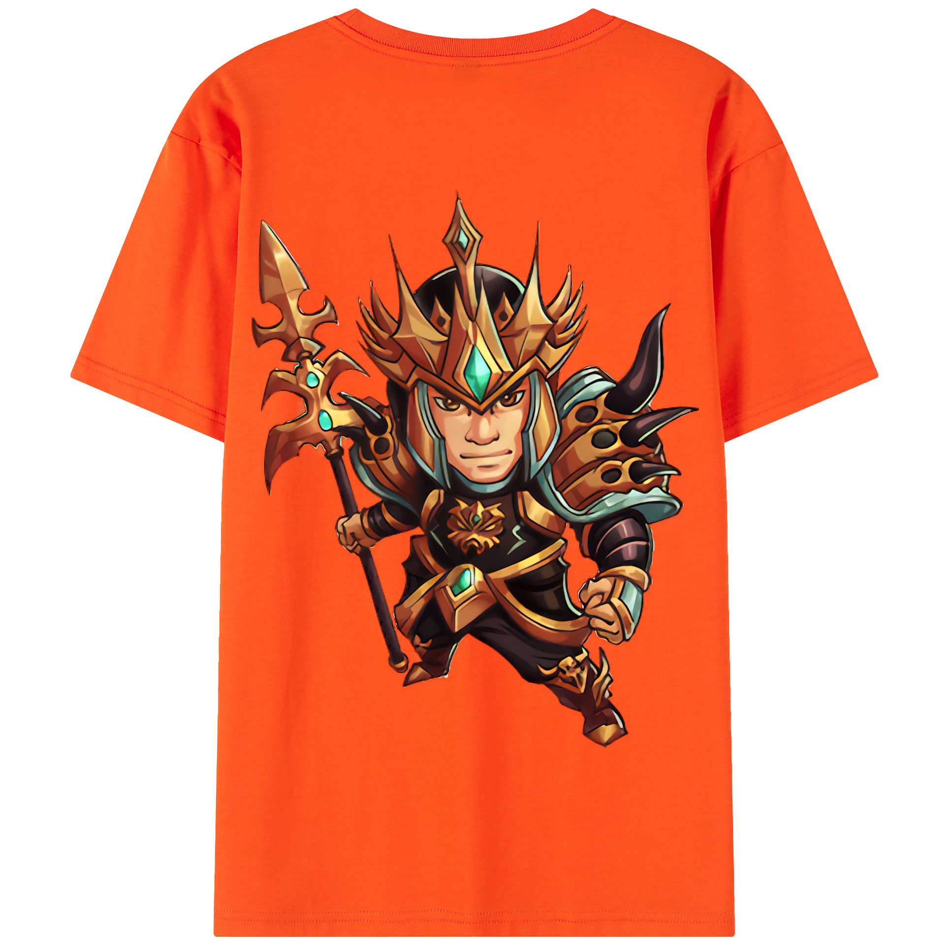 リーグ・オブ・レジェンド League of Legends LOL 綿100％半袖Tシャツ（背面プリント）