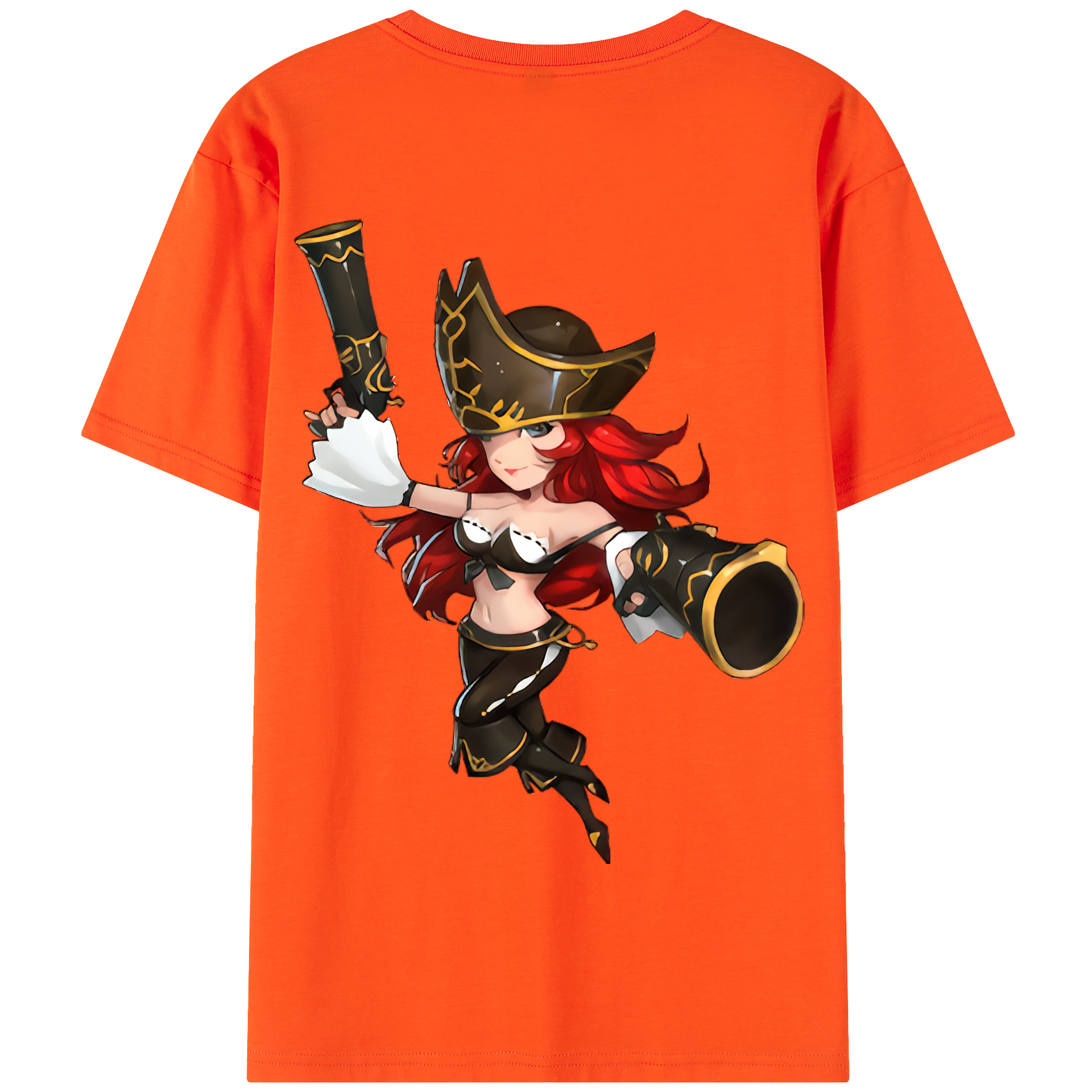 リーグ・オブ・レジェンド League of Legends LOL 綿100％半袖Tシャツ（背面プリント）