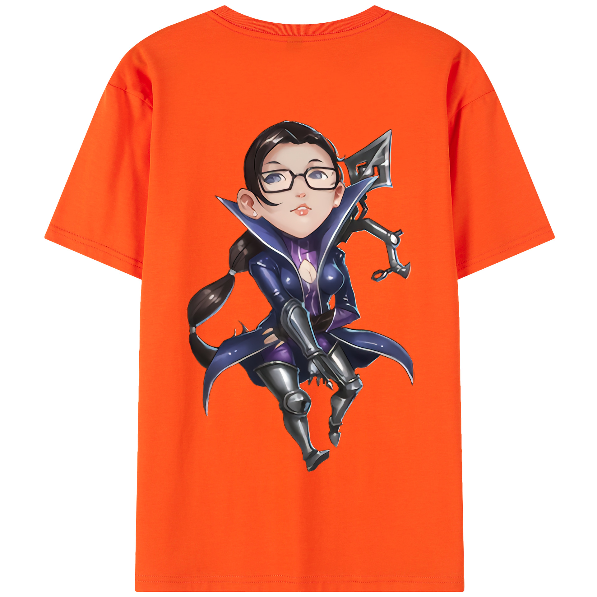 リーグ・オブ・レジェンド League of Legends LOL 綿100％半袖Tシャツ（背面プリント）