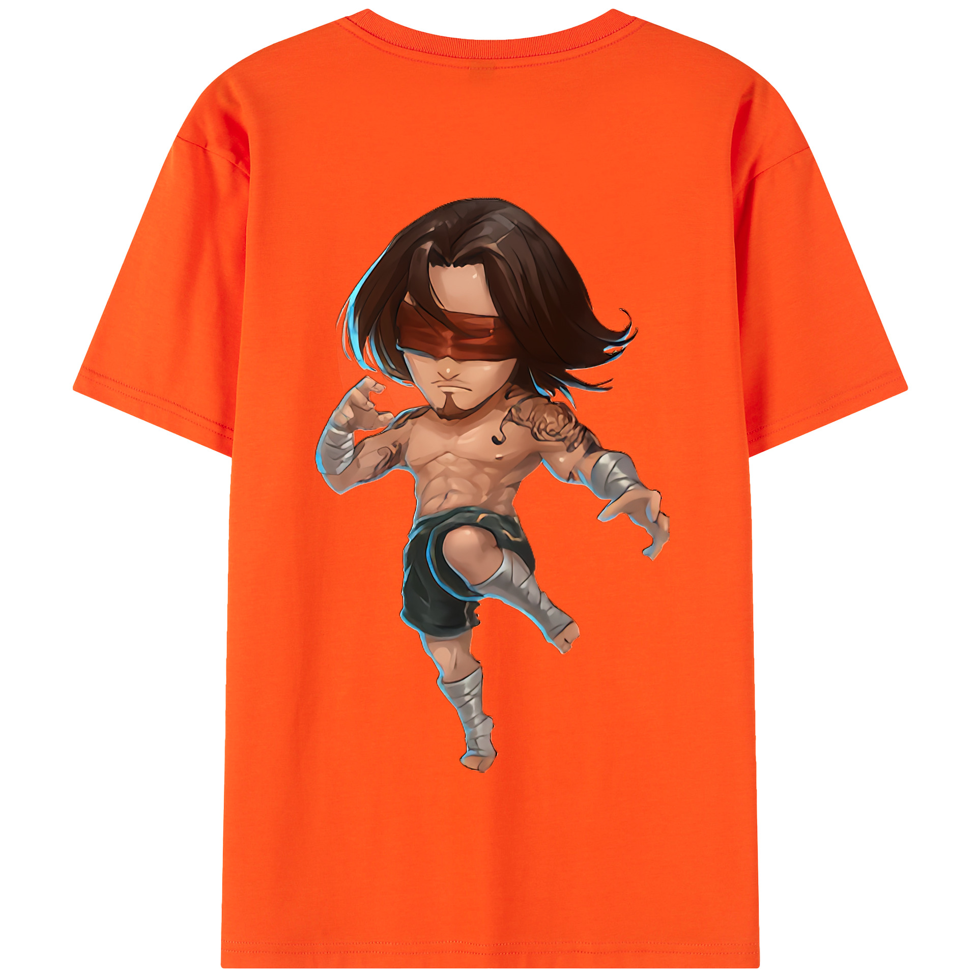 リーグ・オブ・レジェンド League of Legends LOL 綿100％半袖Tシャツ（背面プリント）