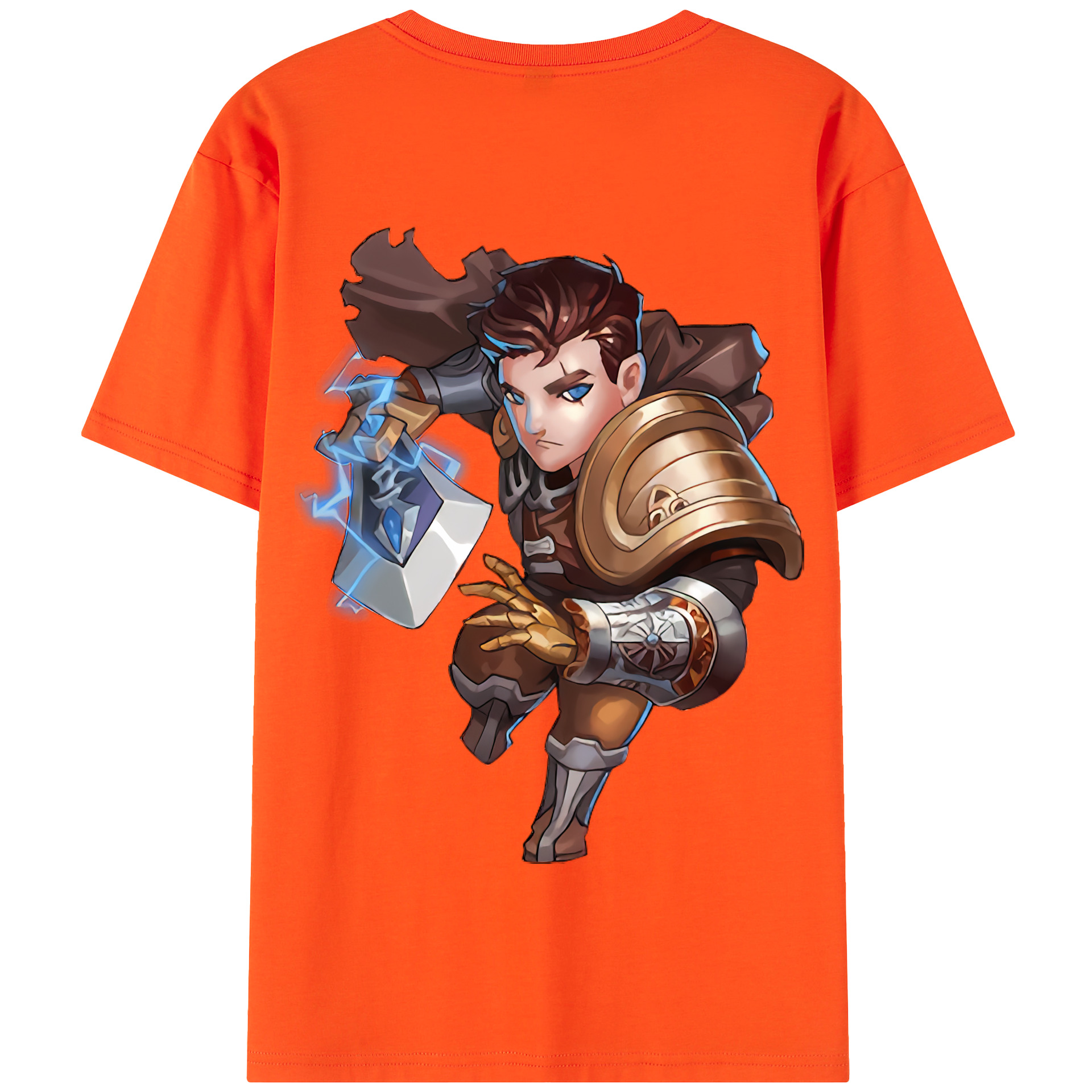 リーグ・オブ・レジェンド League of Legends LOL 綿100％半袖Tシャツ（背面プリント）