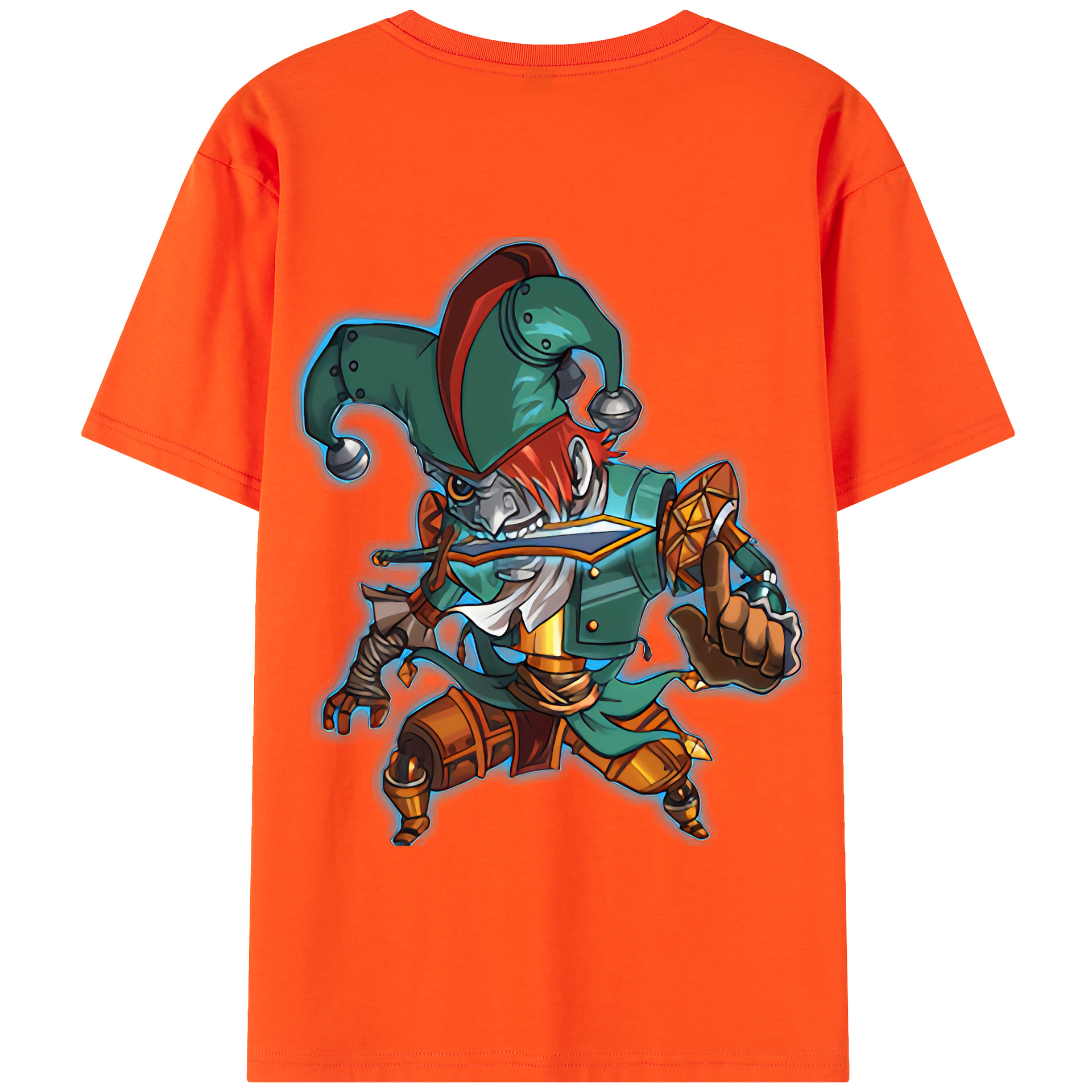リーグ・オブ・レジェンド League of Legends LOL 綿100％半袖Tシャツ（背面プリント）