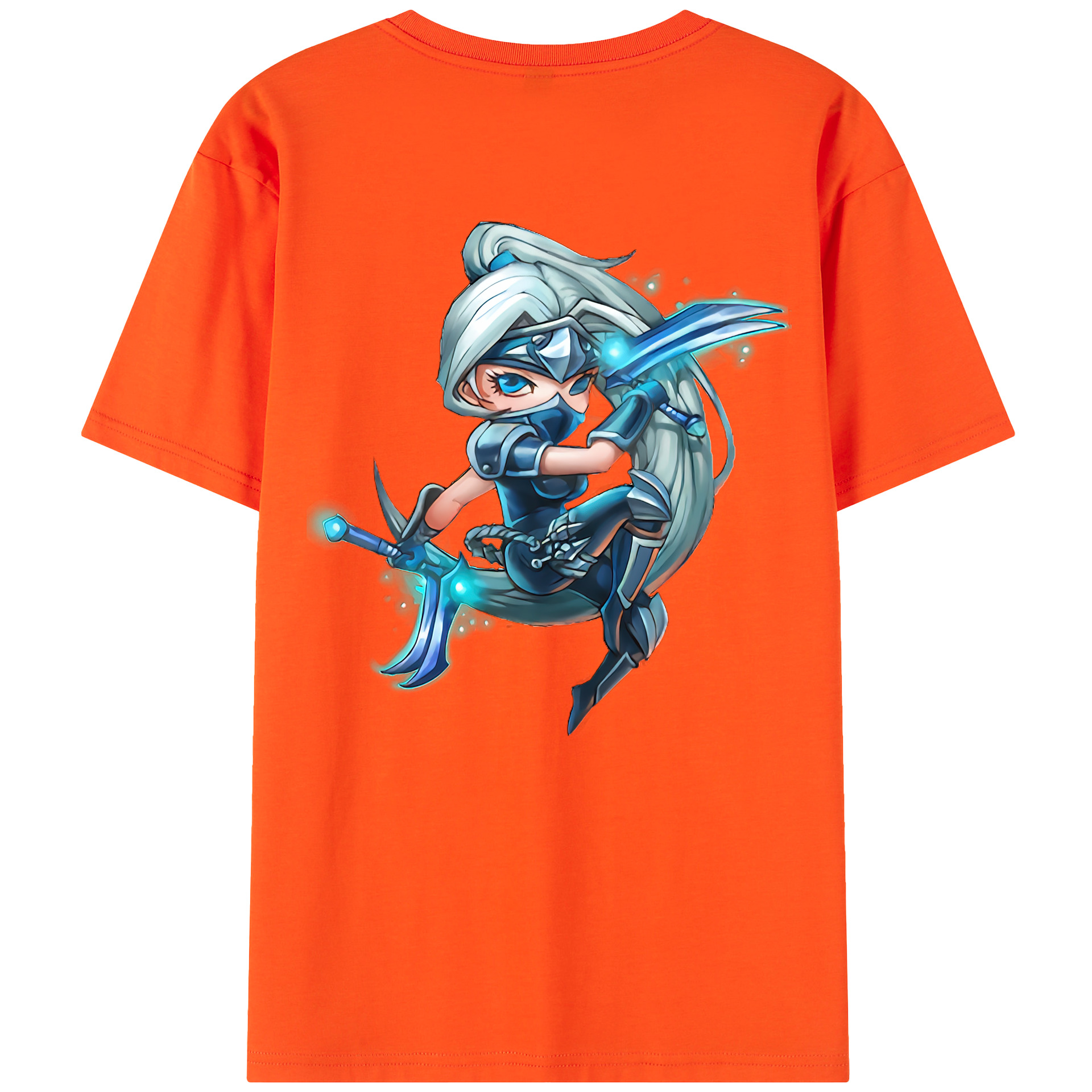 リーグ・オブ・レジェンド League of Legends LOL 綿100％半袖Tシャツ（背面プリント）