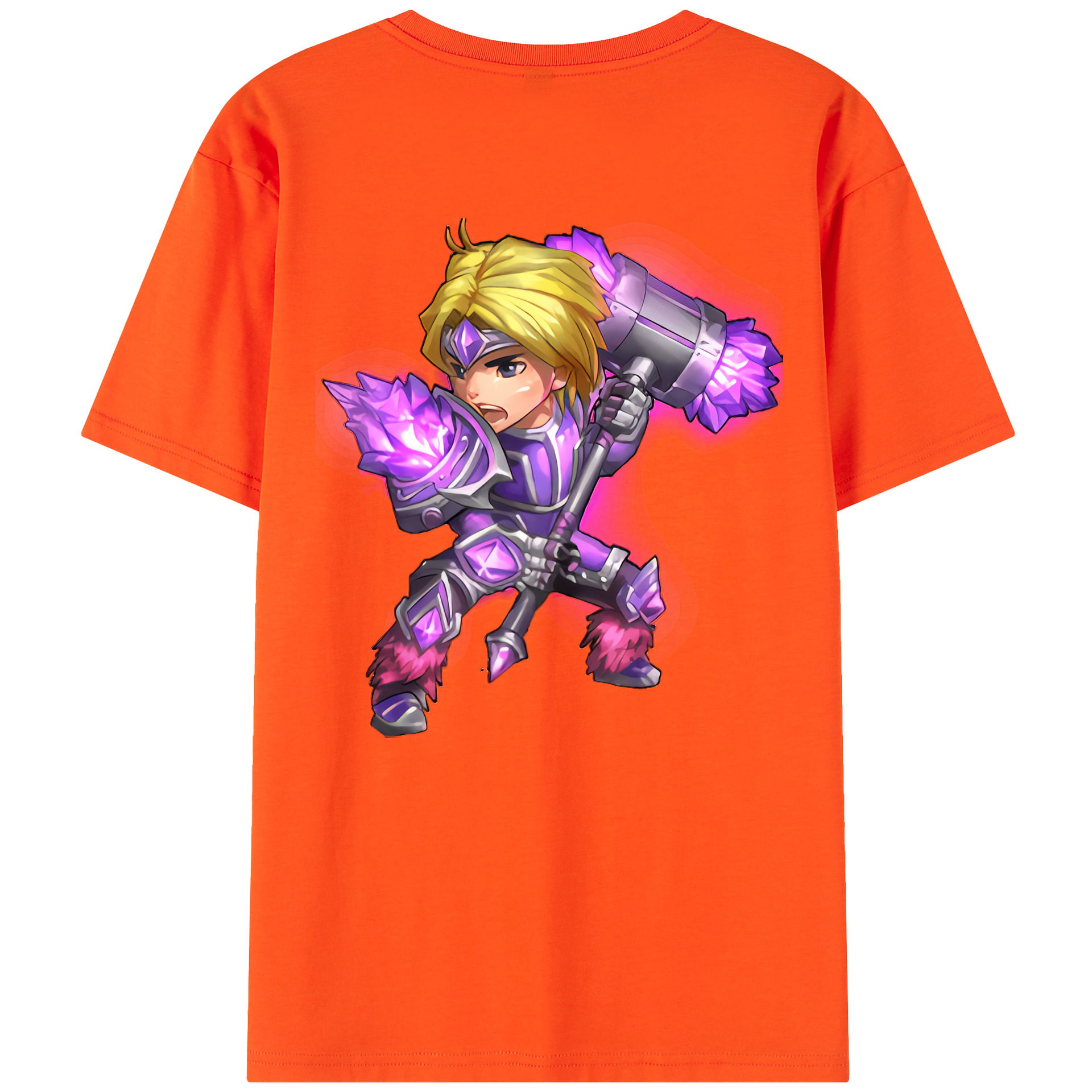 リーグ・オブ・レジェンド League of Legends LOL 綿100％半袖Tシャツ（背面プリント）