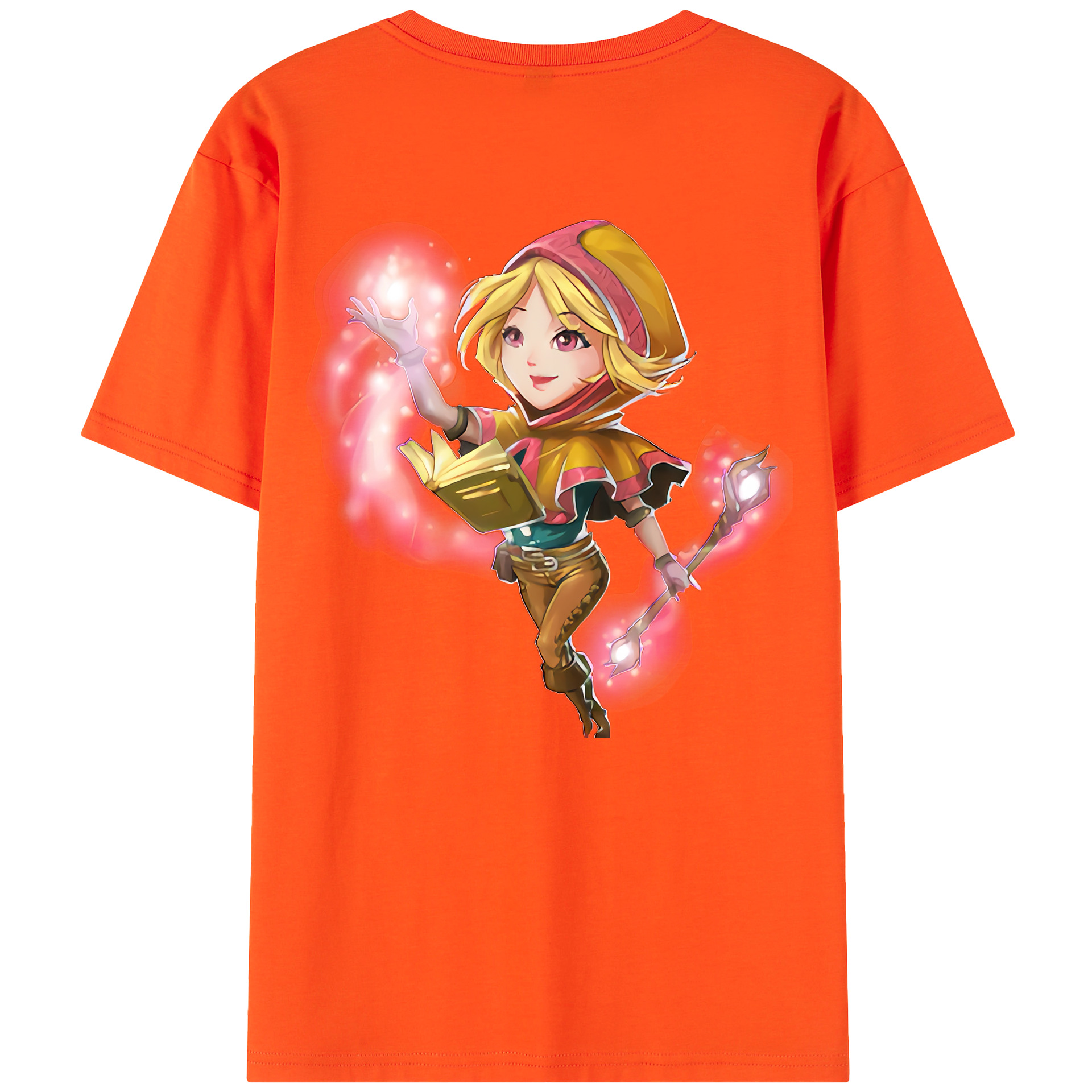 リーグ・オブ・レジェンド League of Legends LOL 綿100％半袖Tシャツ（背面プリント）