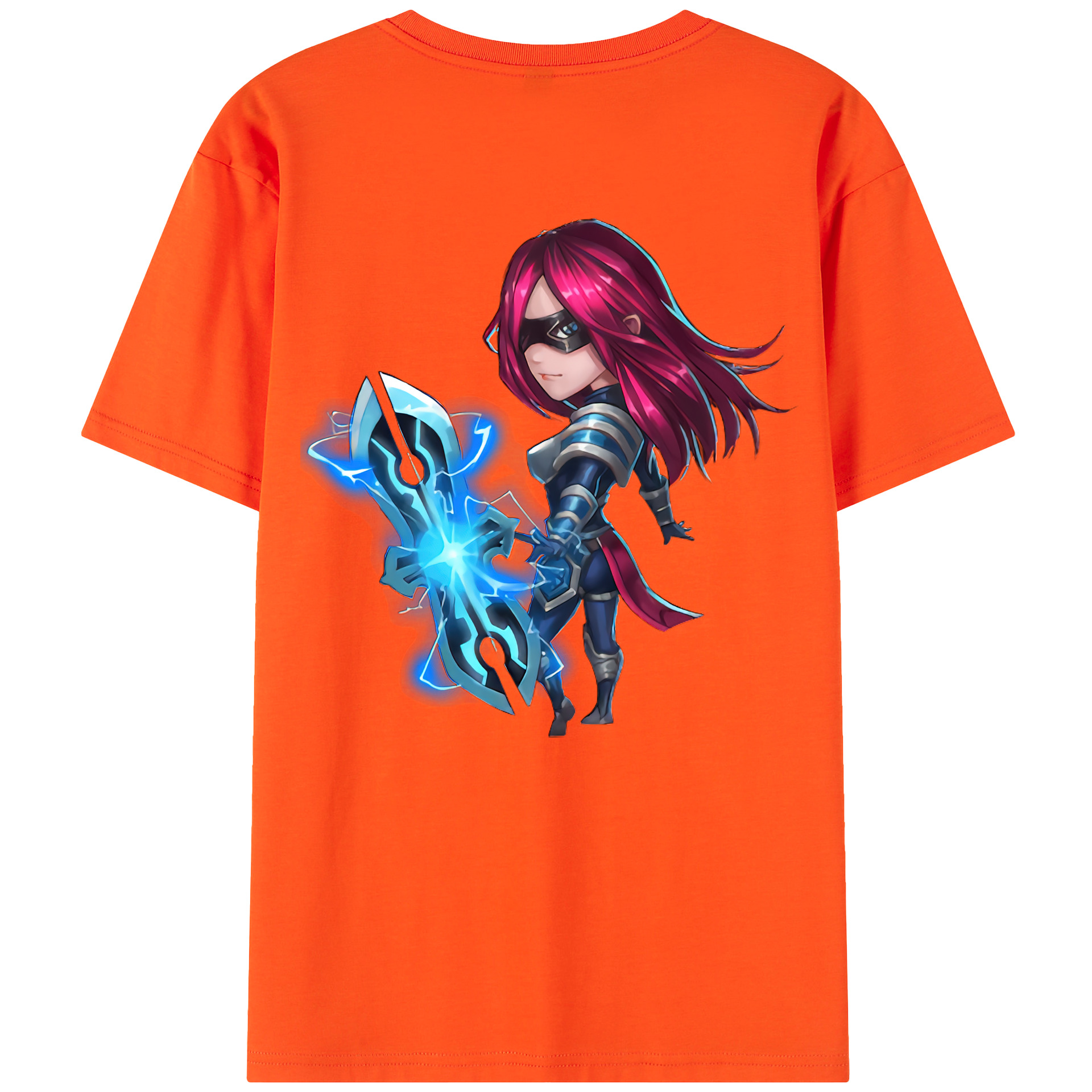 リーグ・オブ・レジェンド League of Legends LOL 綿100％半袖Tシャツ（背面プリント）