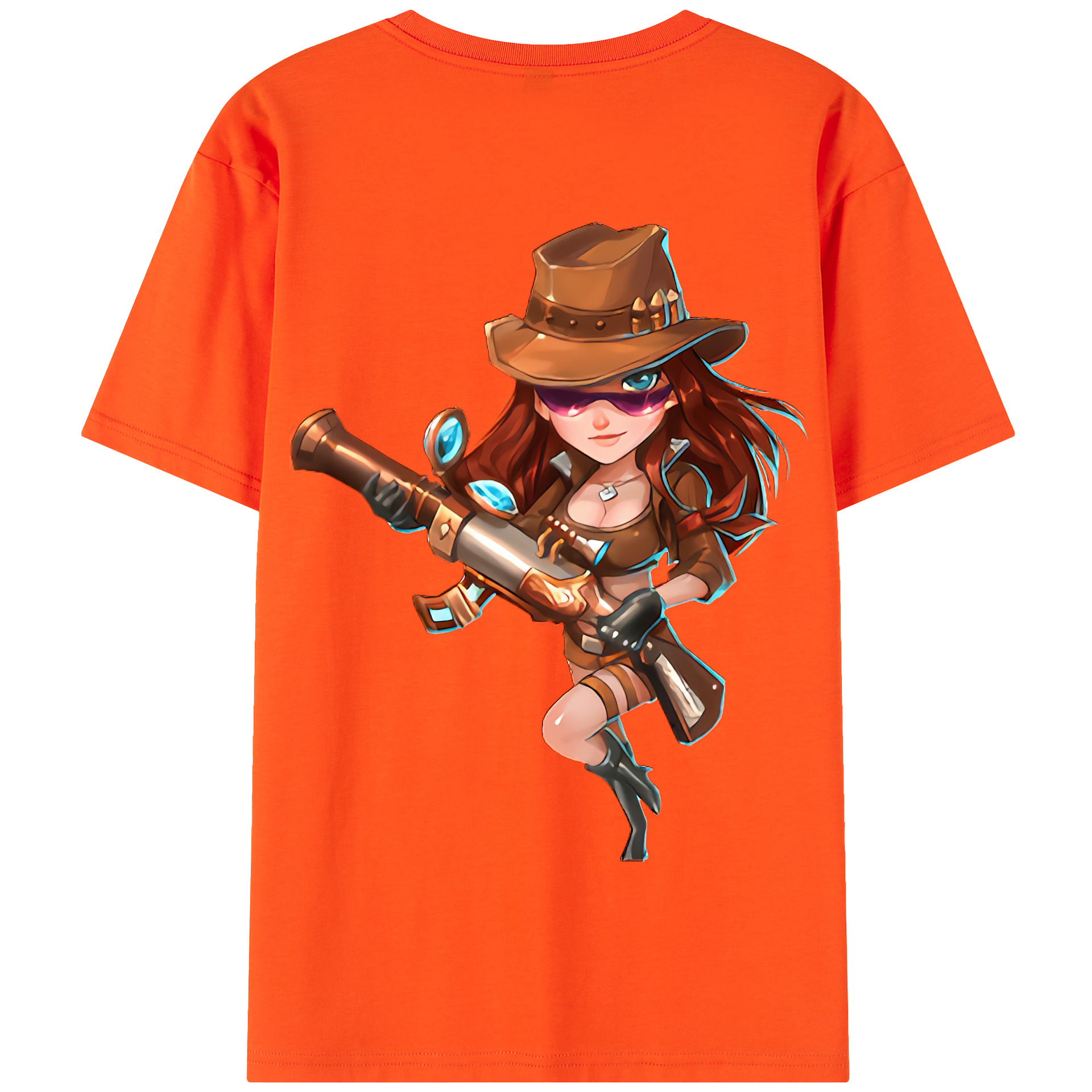 リーグ・オブ・レジェンド League of Legends LOL 綿100％半袖Tシャツ（背面プリント）