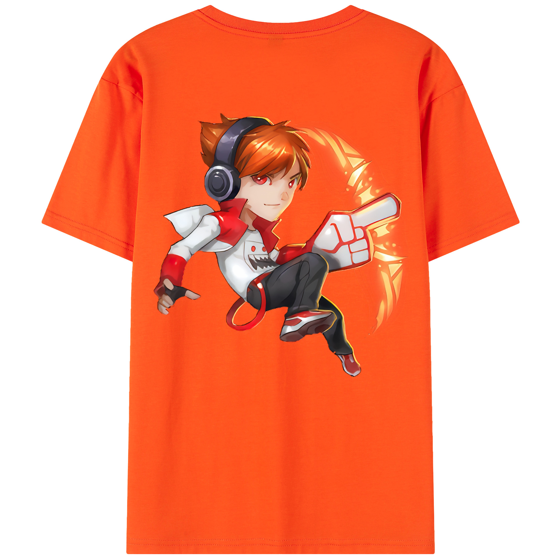リーグ・オブ・レジェンド League of Legends LOL 綿100％半袖Tシャツ（背面プリント）