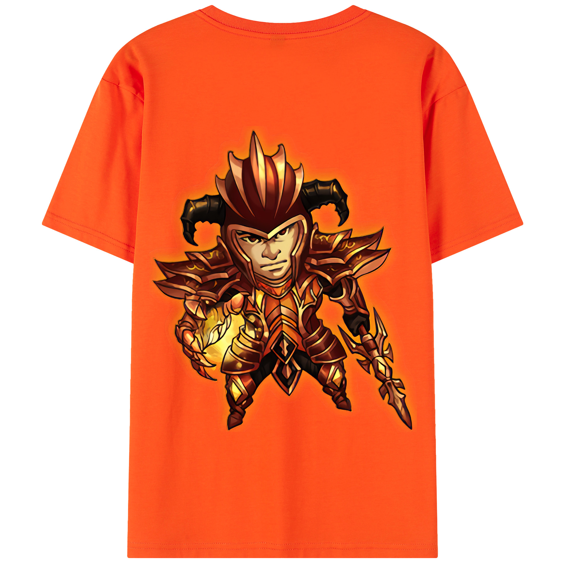 リーグ・オブ・レジェンド League of Legends LOL 綿100％半袖Tシャツ（背面プリント）