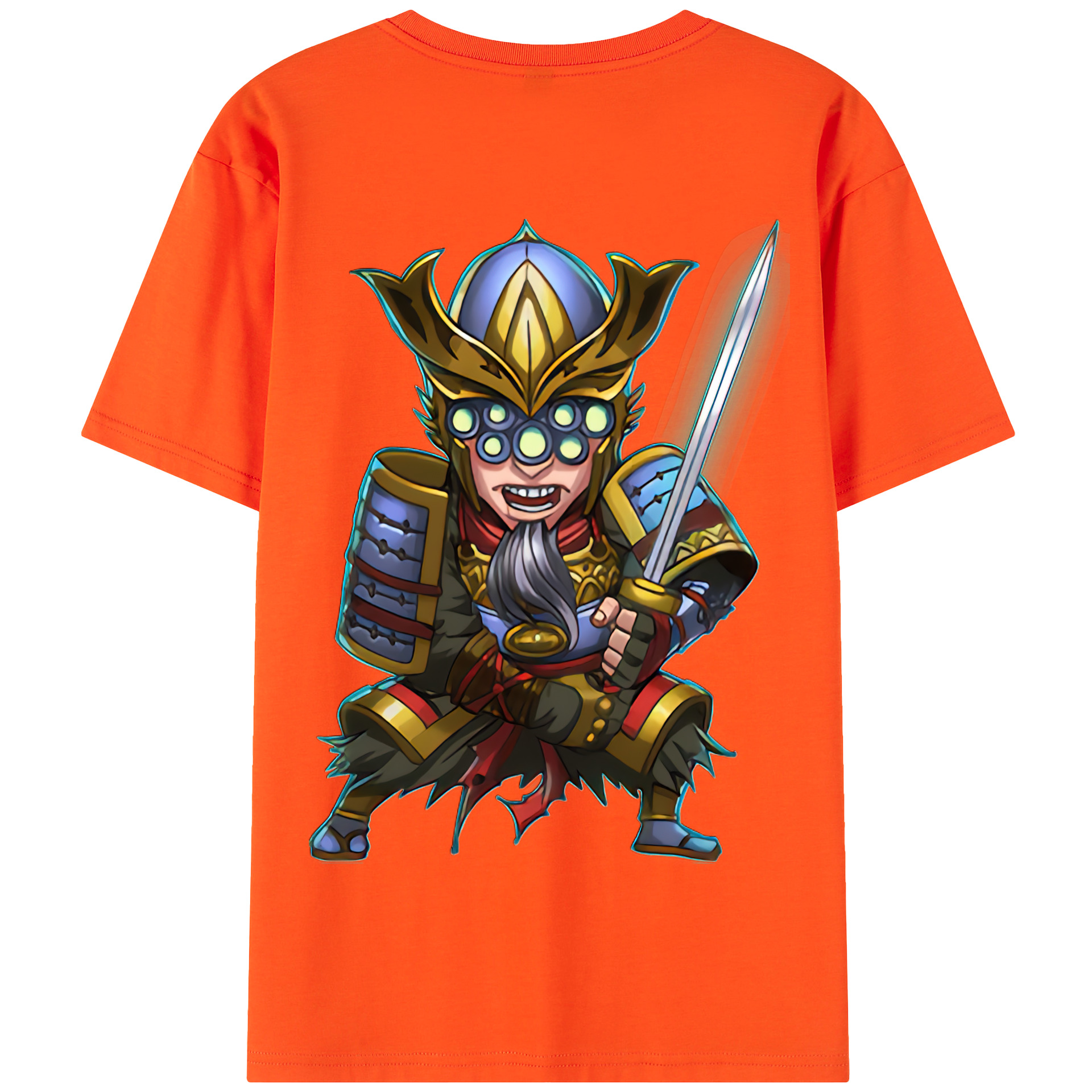 リーグ・オブ・レジェンド League of Legends LOL 綿100％半袖Tシャツ（背面プリント）