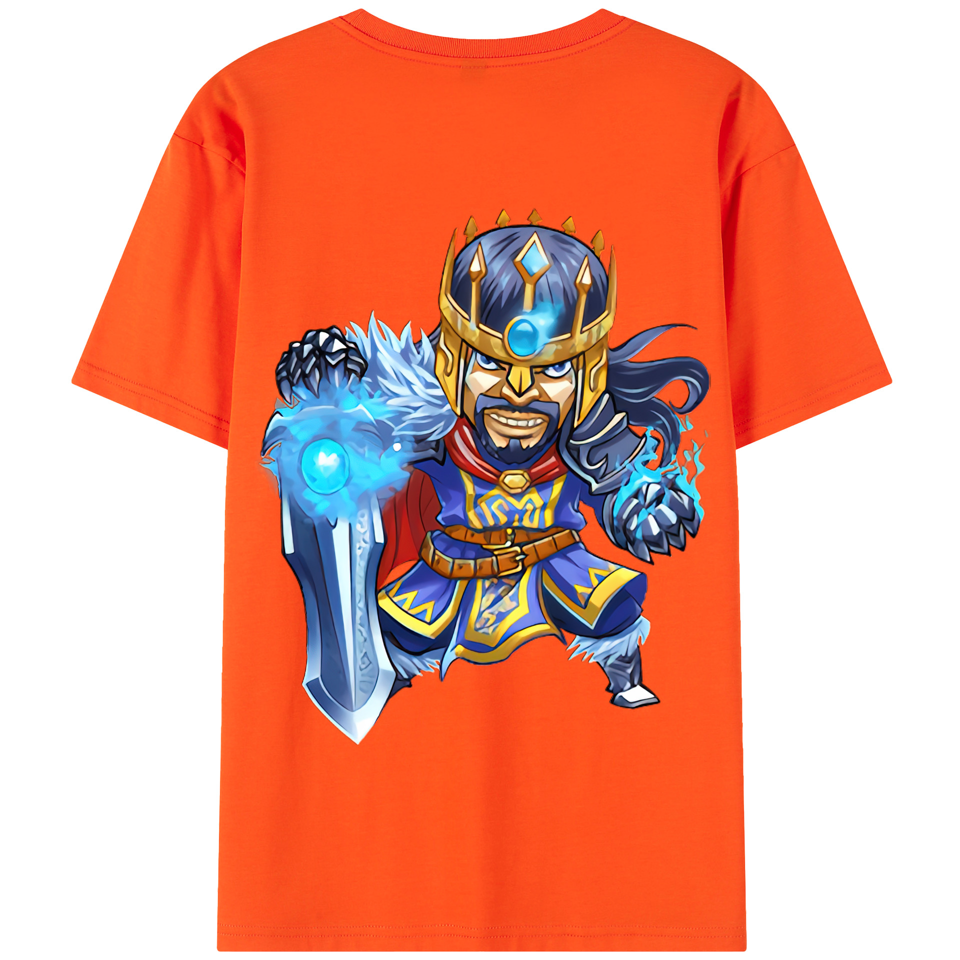 リーグ・オブ・レジェンド League of Legends LOL 綿100％半袖Tシャツ（背面プリント）