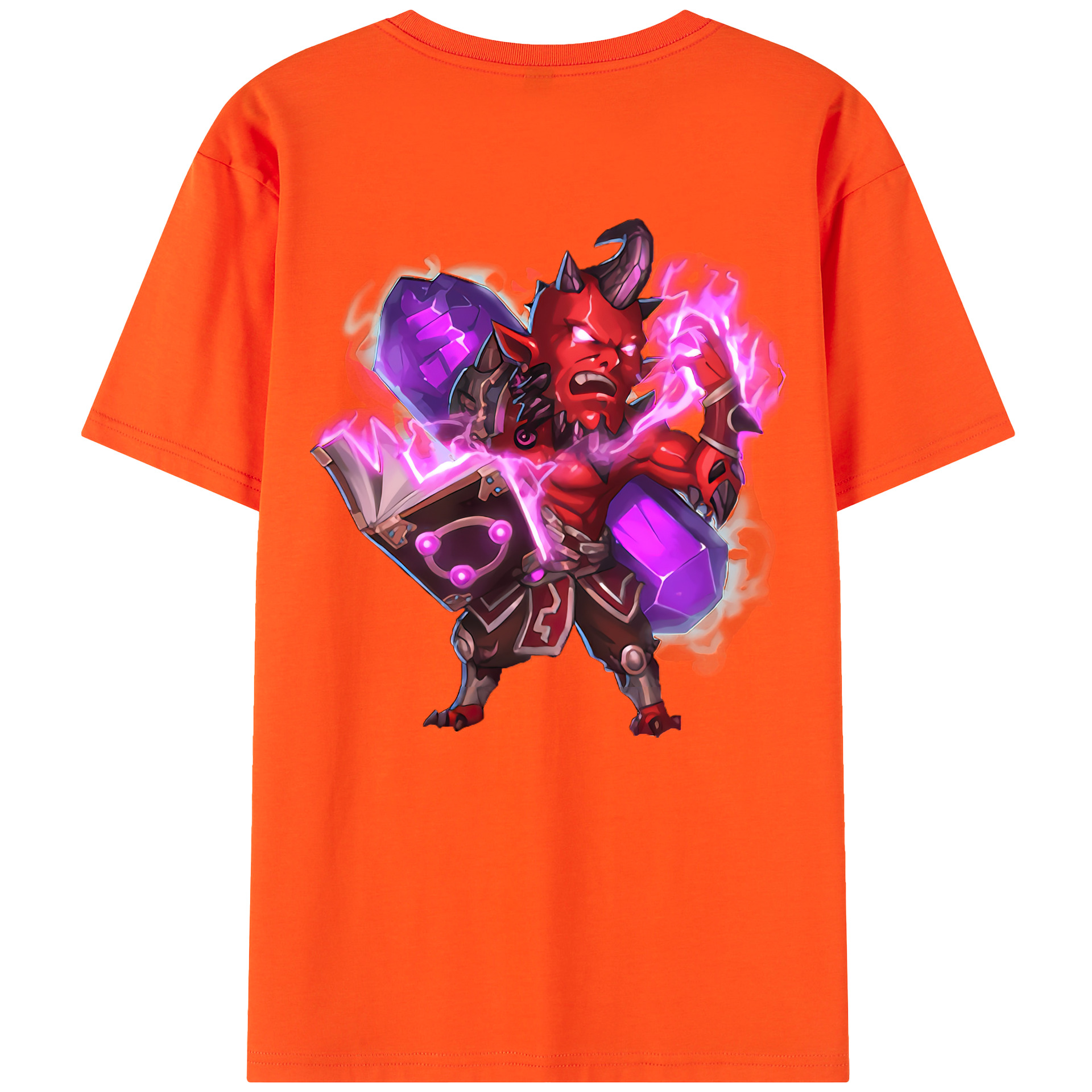 リーグ・オブ・レジェンド League of Legends LOL 綿100％半袖Tシャツ（背面プリント）