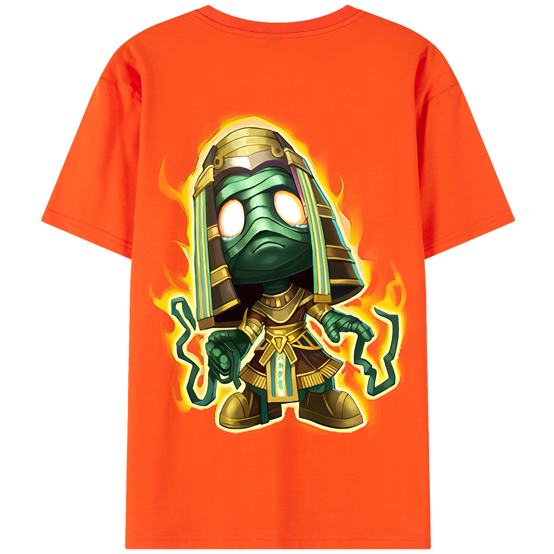 リーグ・オブ・レジェンド League of Legends LOL 綿100％半袖Tシャツ（背面プリント）