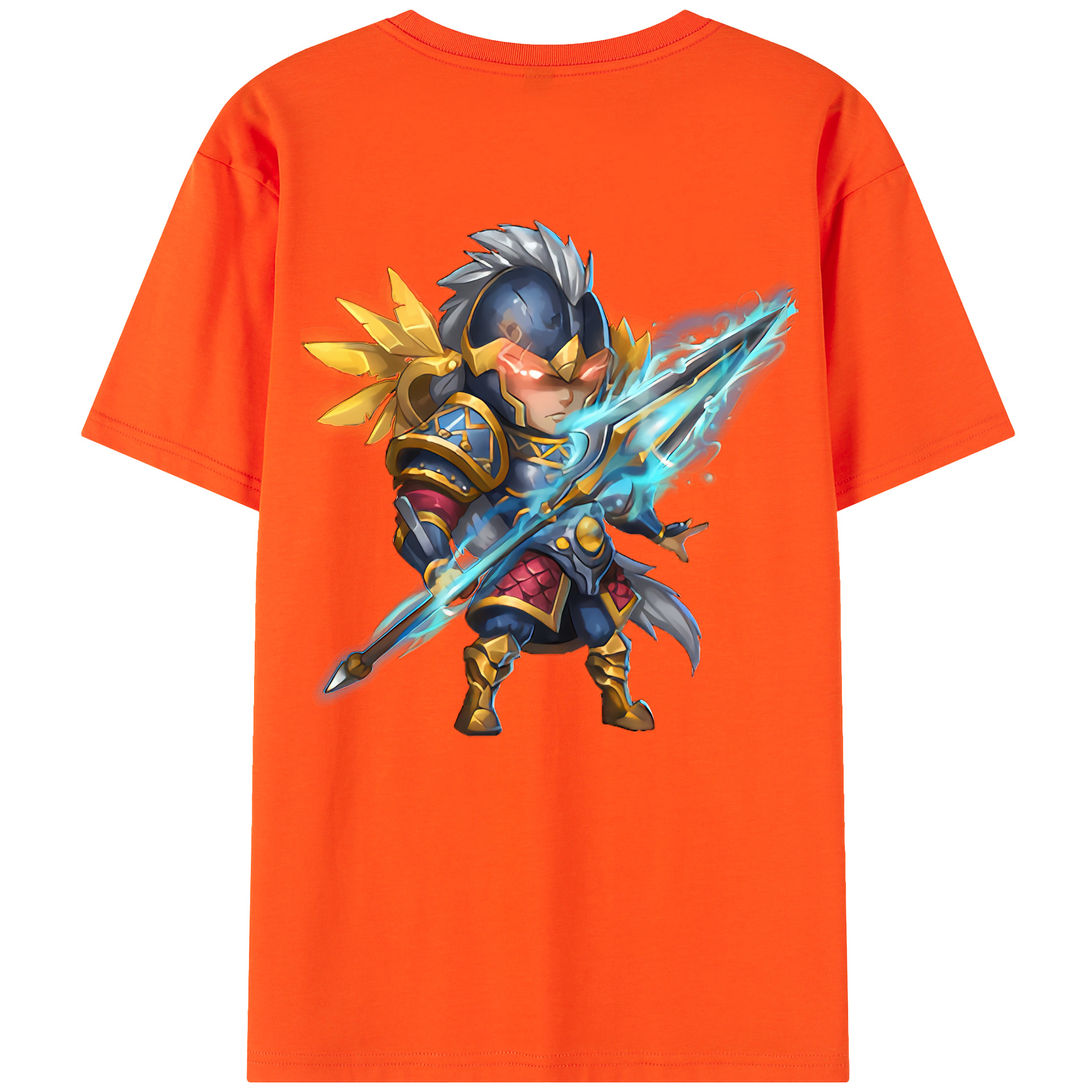 リーグ・オブ・レジェンド League of Legends LOL 綿100％半袖Tシャツ（背面プリント）