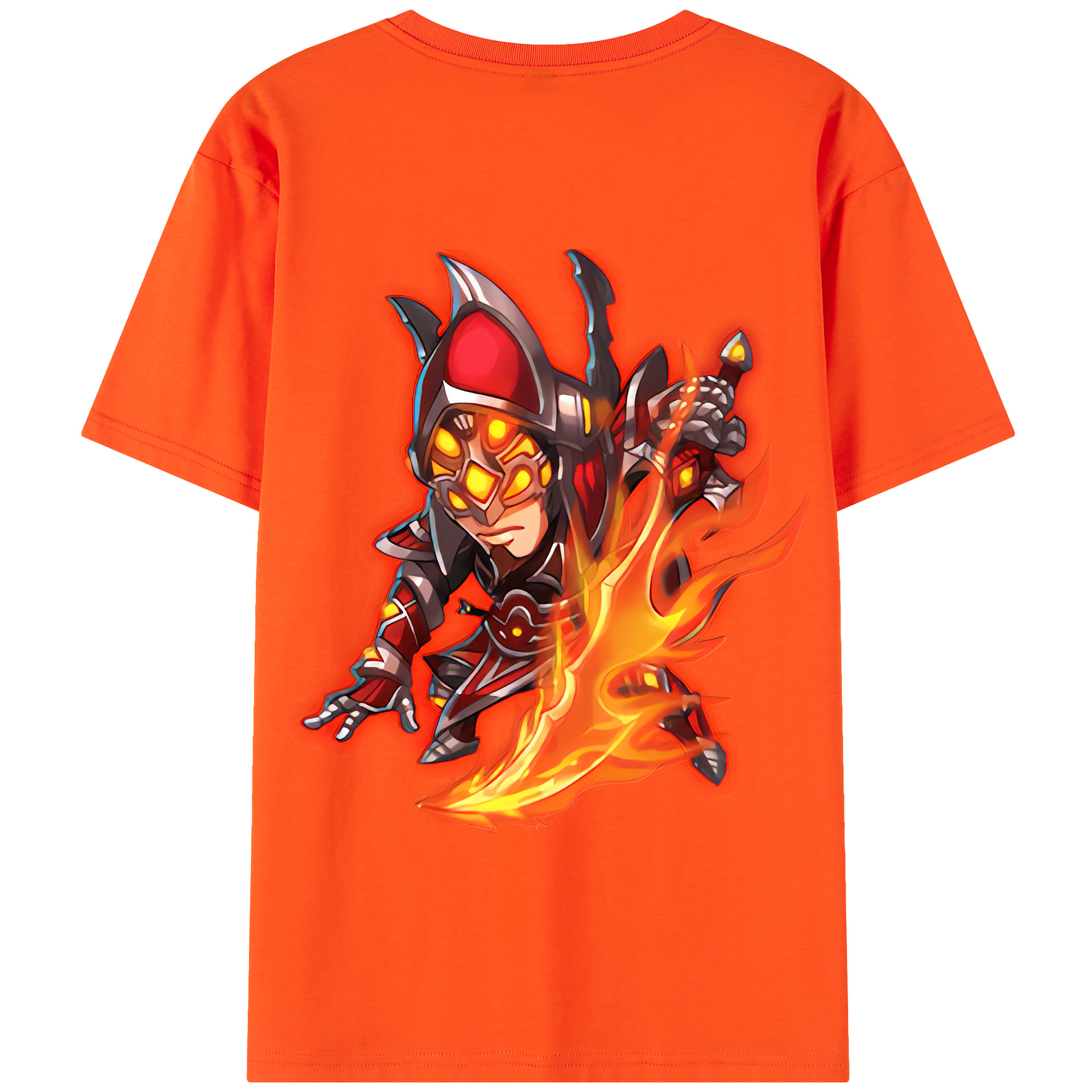 リーグ・オブ・レジェンド League of Legends LOL 綿100％半袖Tシャツ（背面プリント）
