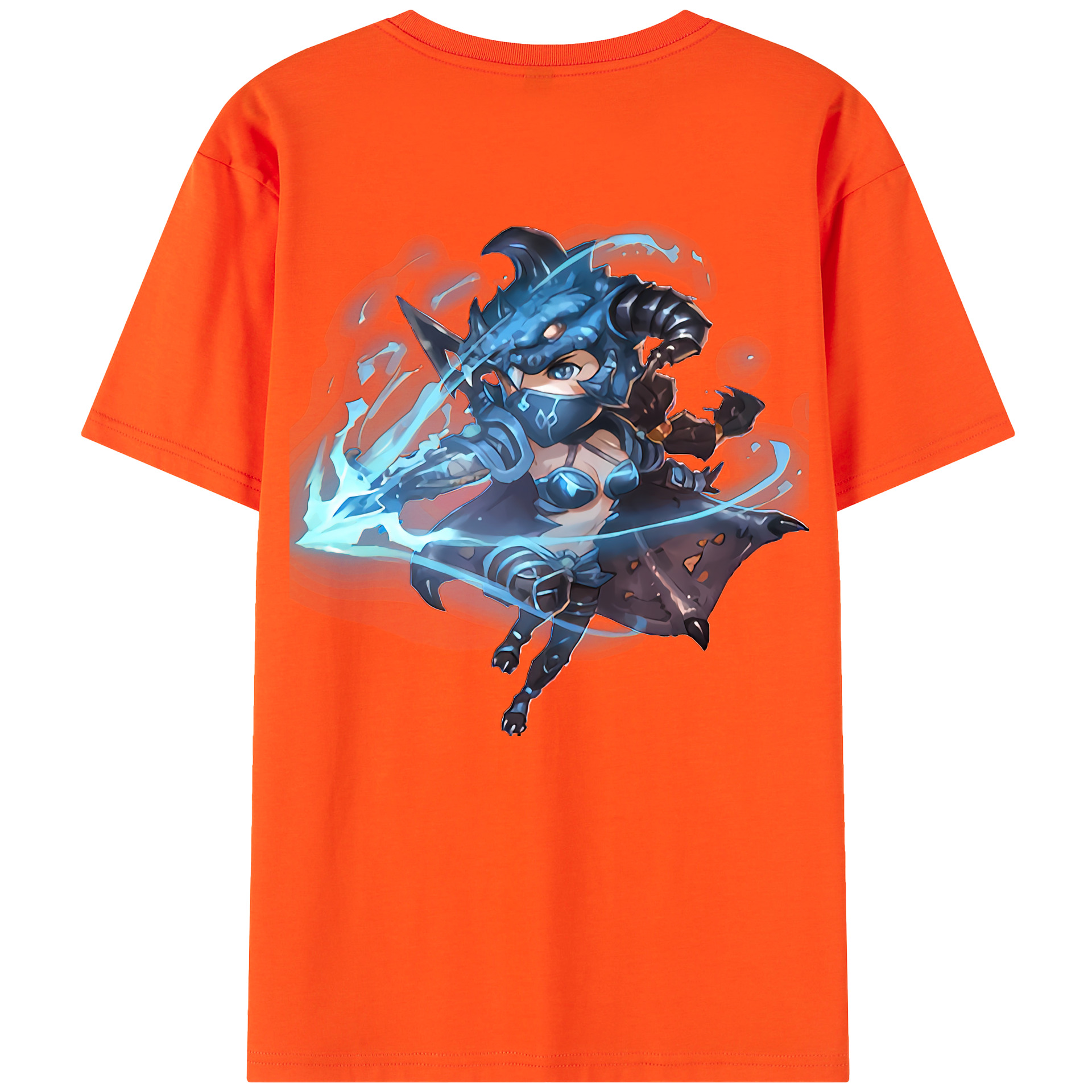 リーグ・オブ・レジェンド League of Legends LOL 綿100％半袖Tシャツ（背面プリント）