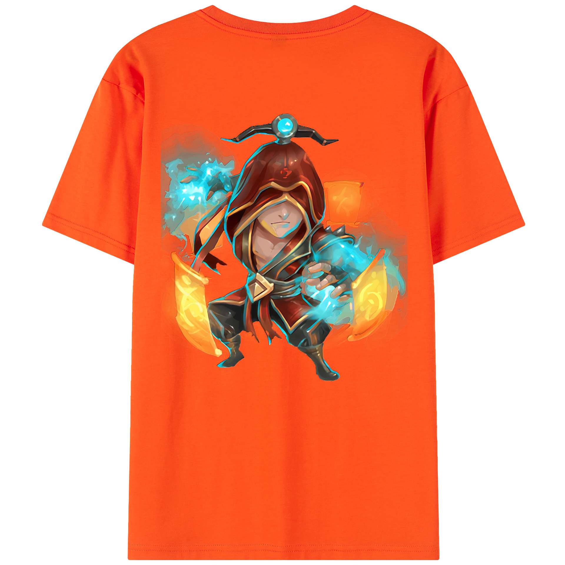 リーグ・オブ・レジェンド League of Legends LOL 綿100％半袖Tシャツ（背面プリント）