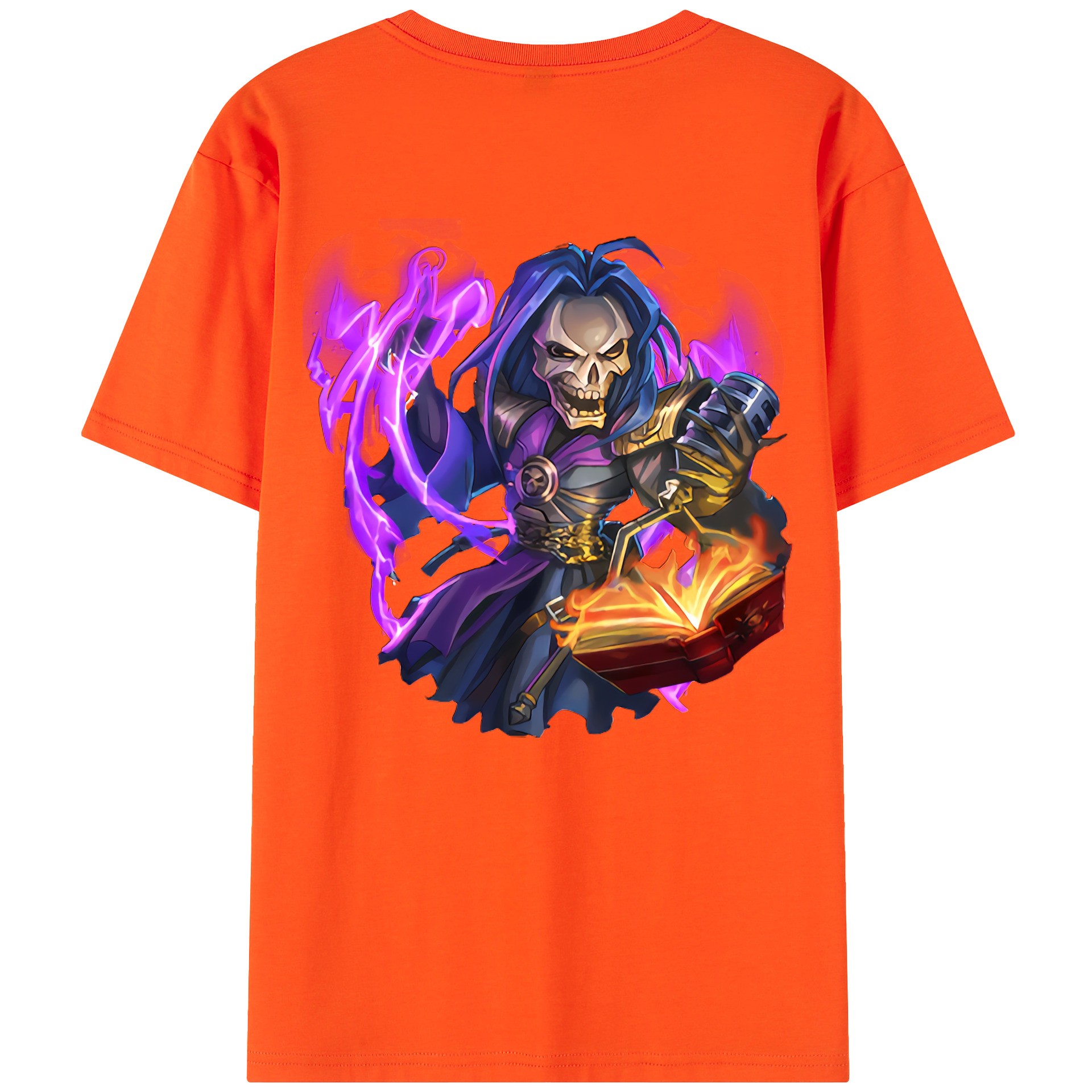 リーグ・オブ・レジェンド League of Legends LOL 綿100％半袖Tシャツ（背面プリント）
