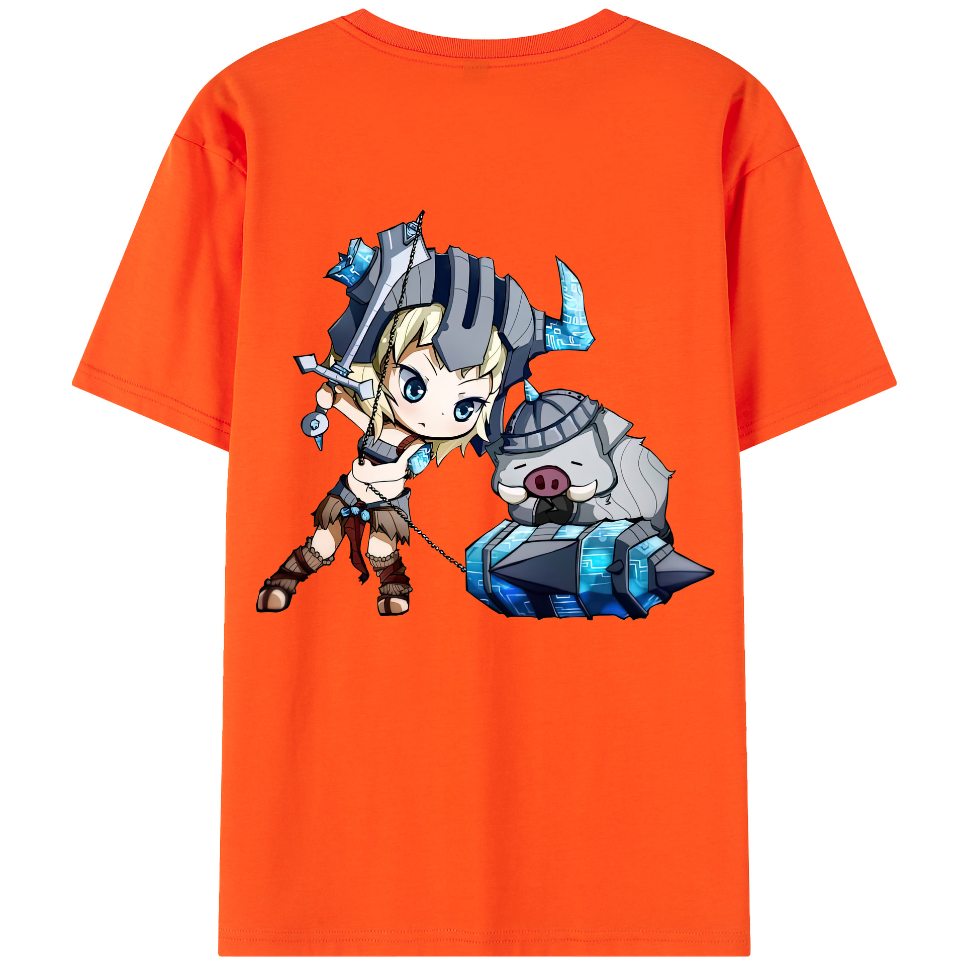 リーグ・オブ・レジェンド League of Legends LOL 綿100％半袖Tシャツ（背面プリント）