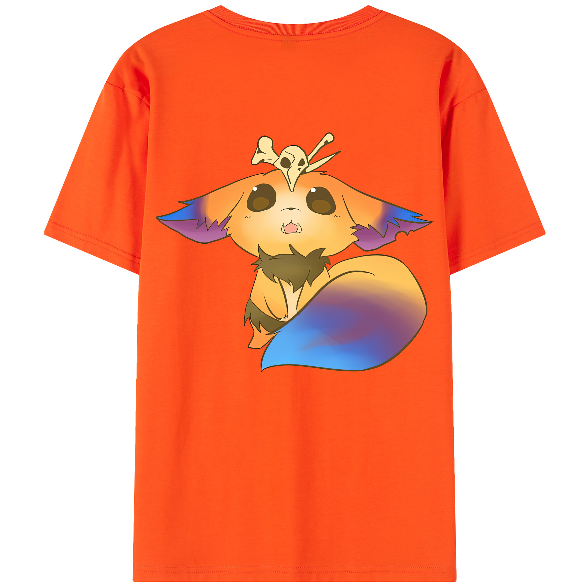 リーグ・オブ・レジェンド League of Legends LOL 綿100％半袖Tシャツ（背面プリント）