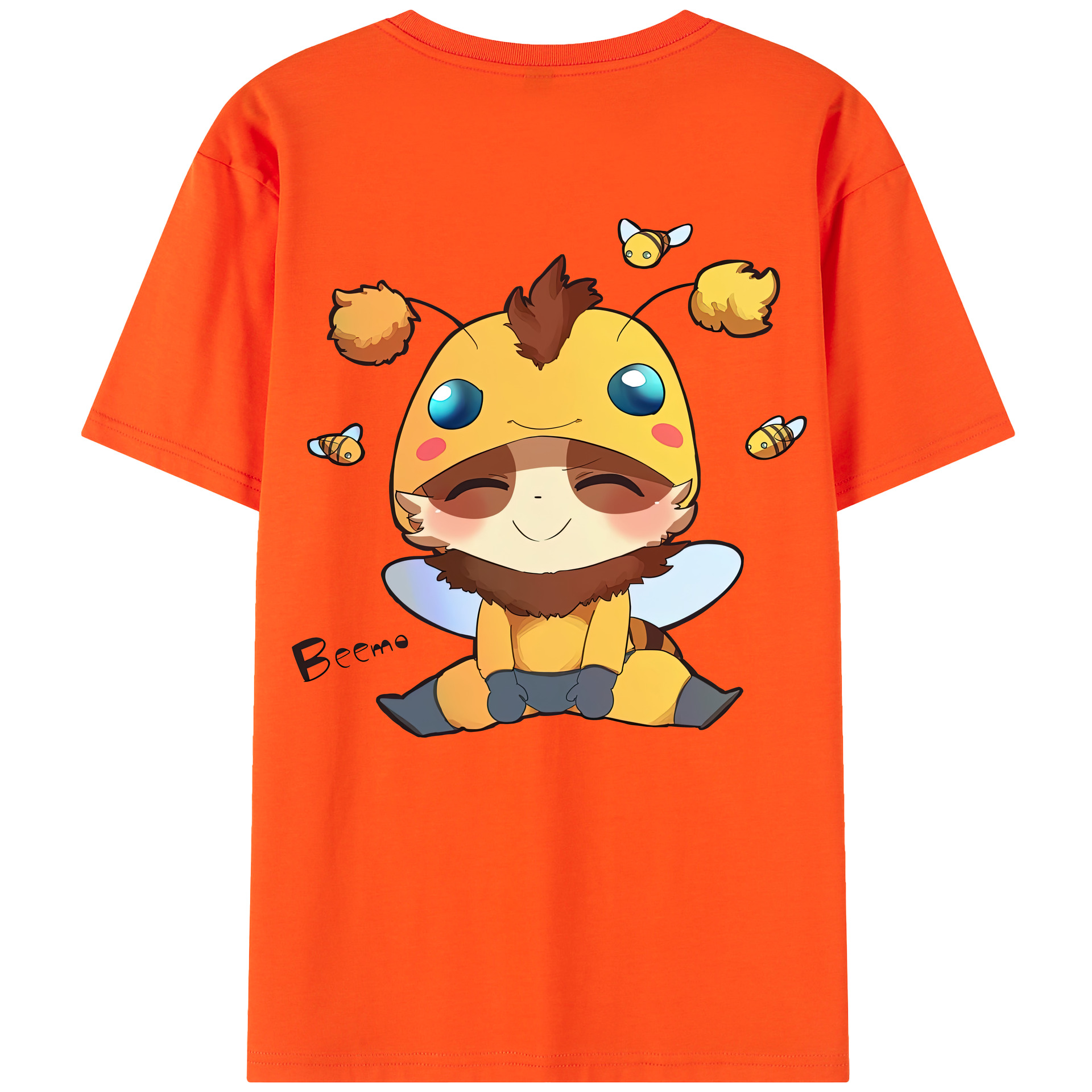 リーグ・オブ・レジェンド League of Legends LOL 綿100％半袖Tシャツ（背面プリント）