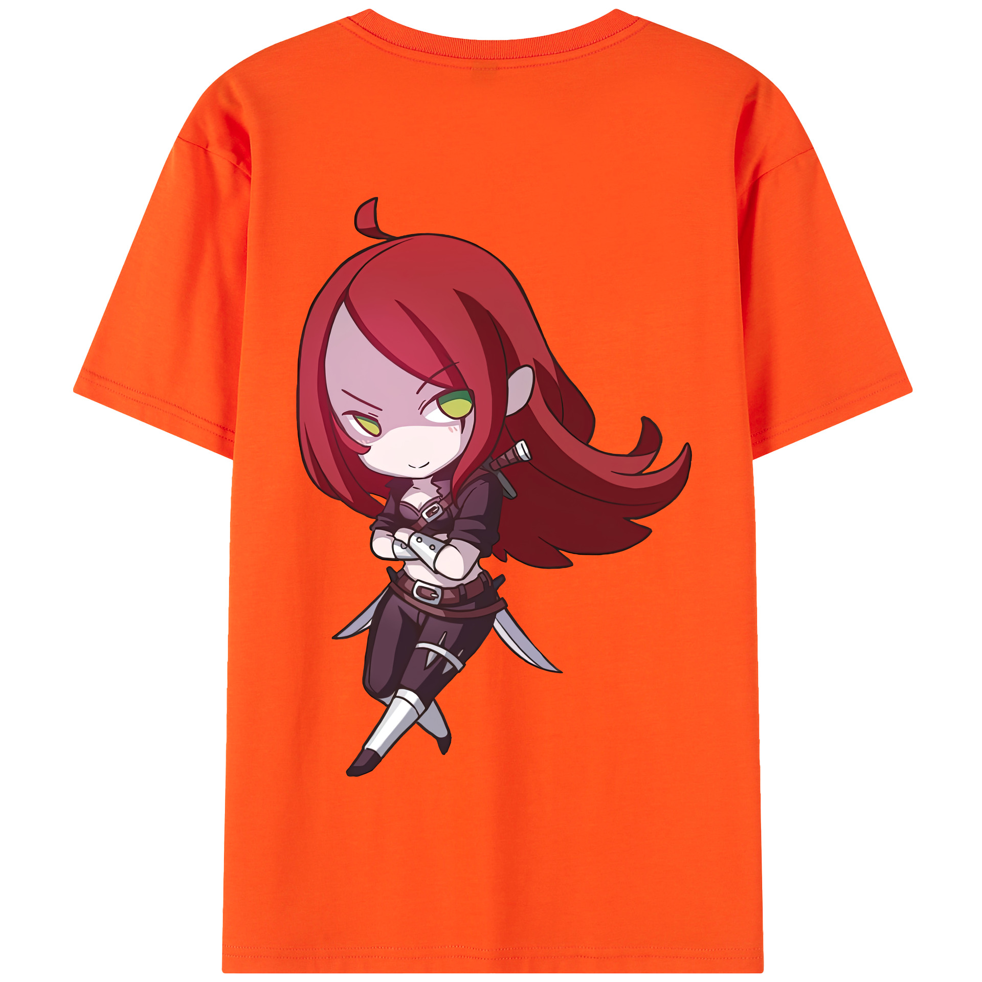リーグ・オブ・レジェンド League of Legends LOL 綿100％半袖Tシャツ（背面プリント）