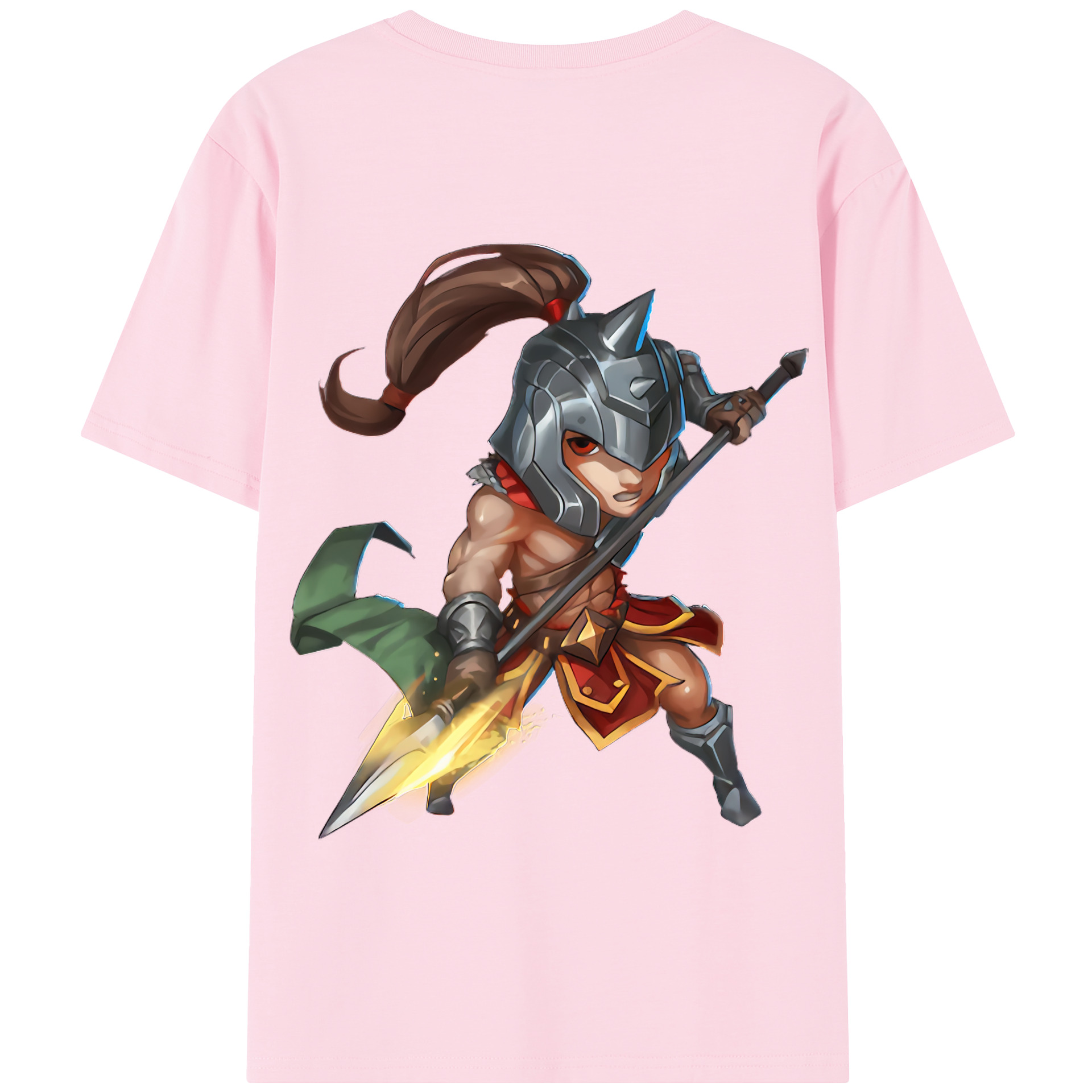 リーグ・オブ・レジェンド League of Legends LOL 綿100％半袖Tシャツ（背面プリント）