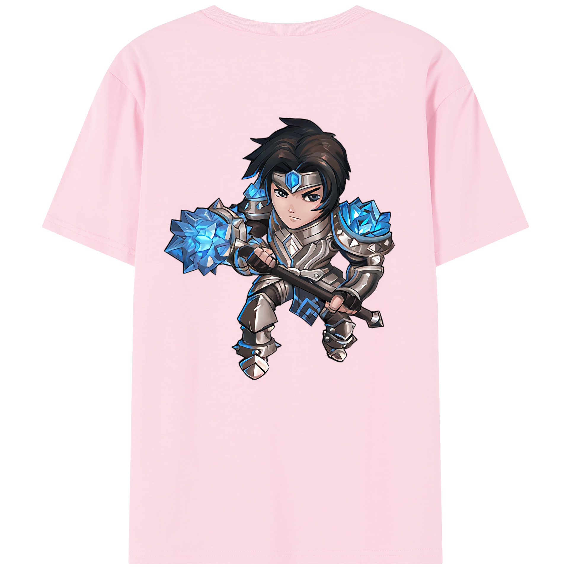 リーグ・オブ・レジェンド League of Legends LOL 綿100％半袖Tシャツ（背面プリント）