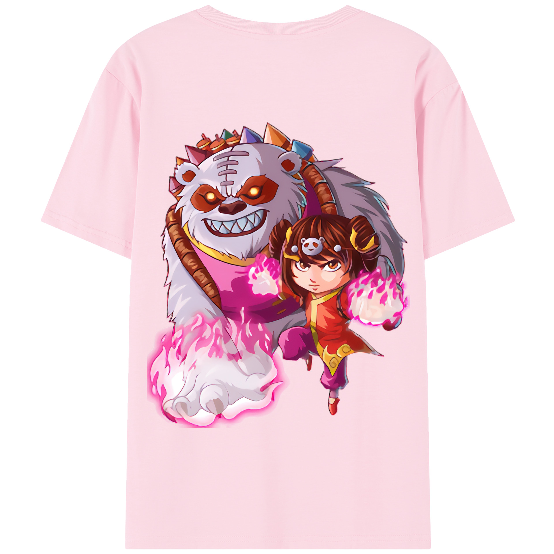 リーグ・オブ・レジェンド League of Legends LOL 綿100％半袖Tシャツ（背面プリント）