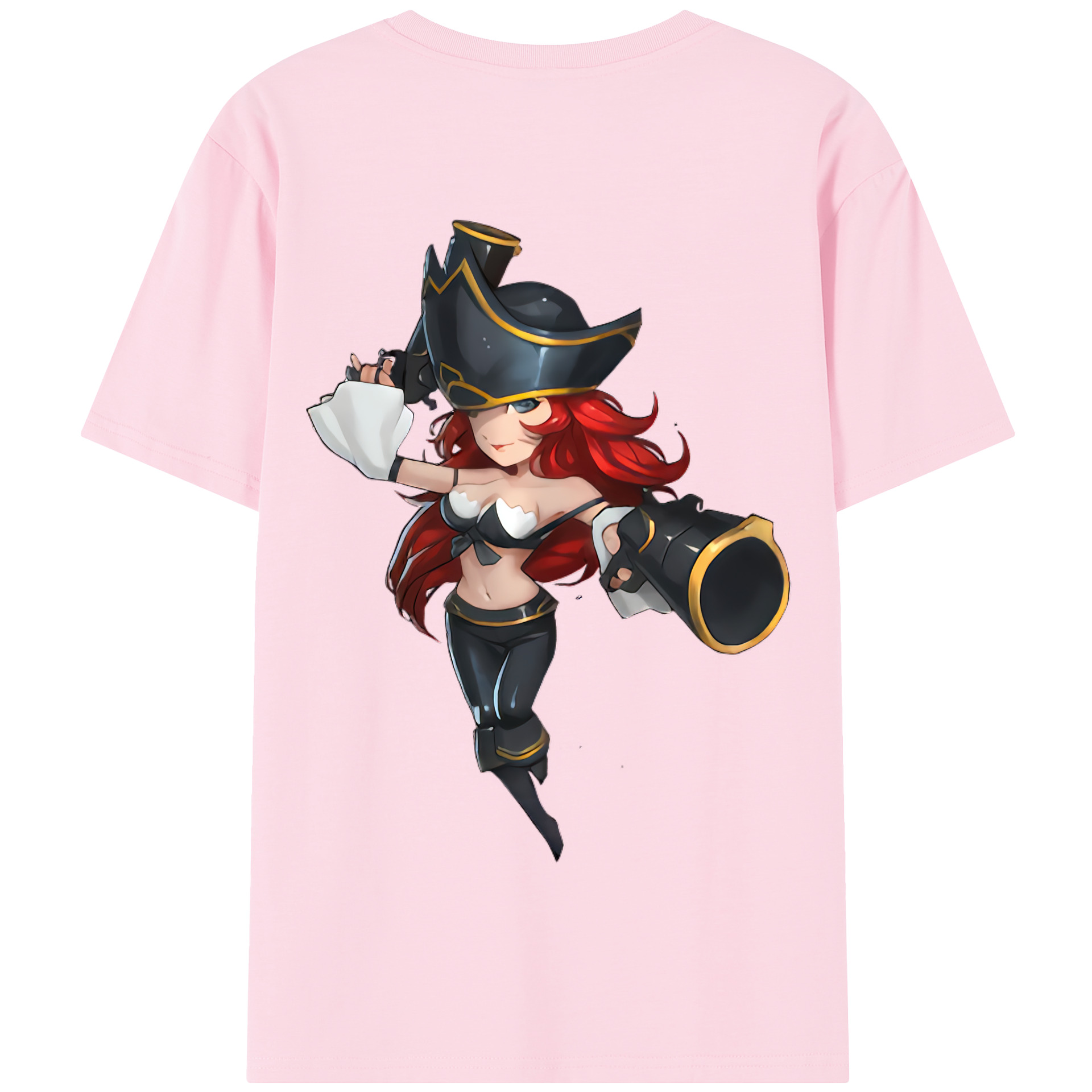 リーグ・オブ・レジェンド League of Legends LOL 綿100％半袖Tシャツ（背面プリント）