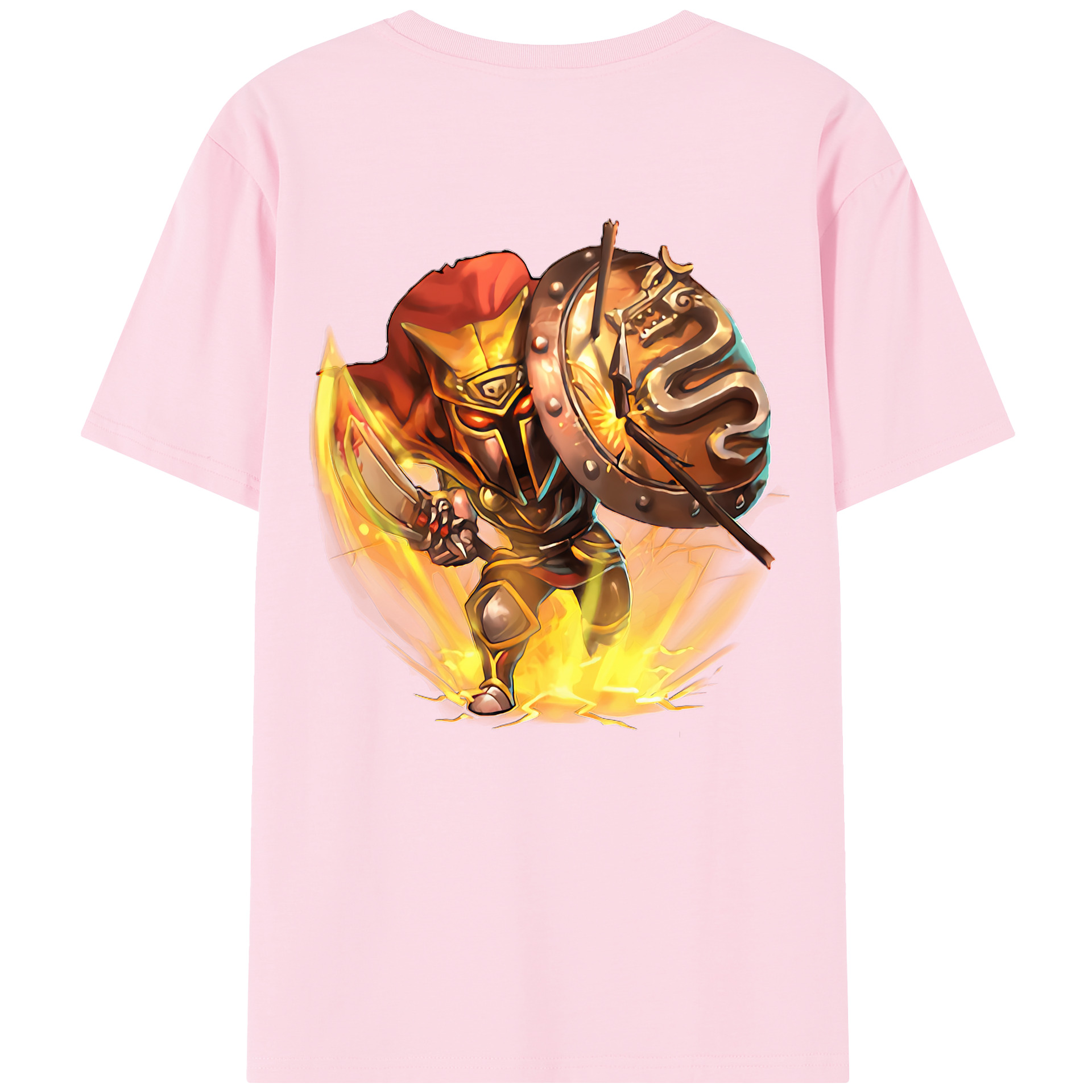 リーグ・オブ・レジェンド League of Legends LOL 綿100％半袖Tシャツ（背面プリント）