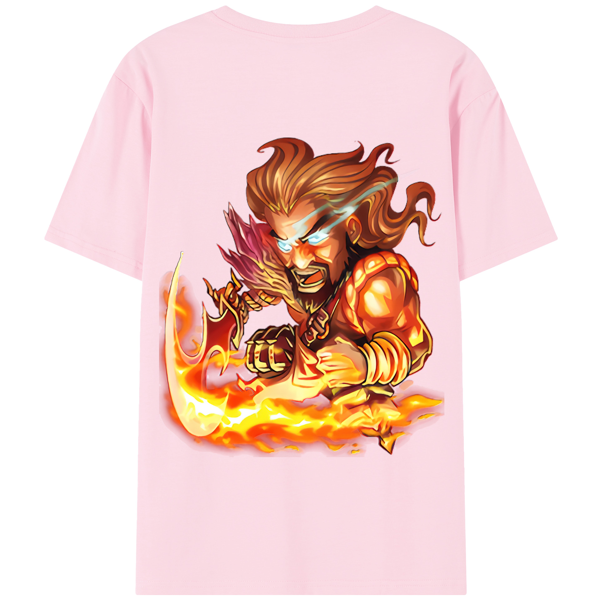 リーグ・オブ・レジェンド League of Legends LOL 綿100％半袖Tシャツ（背面プリント）