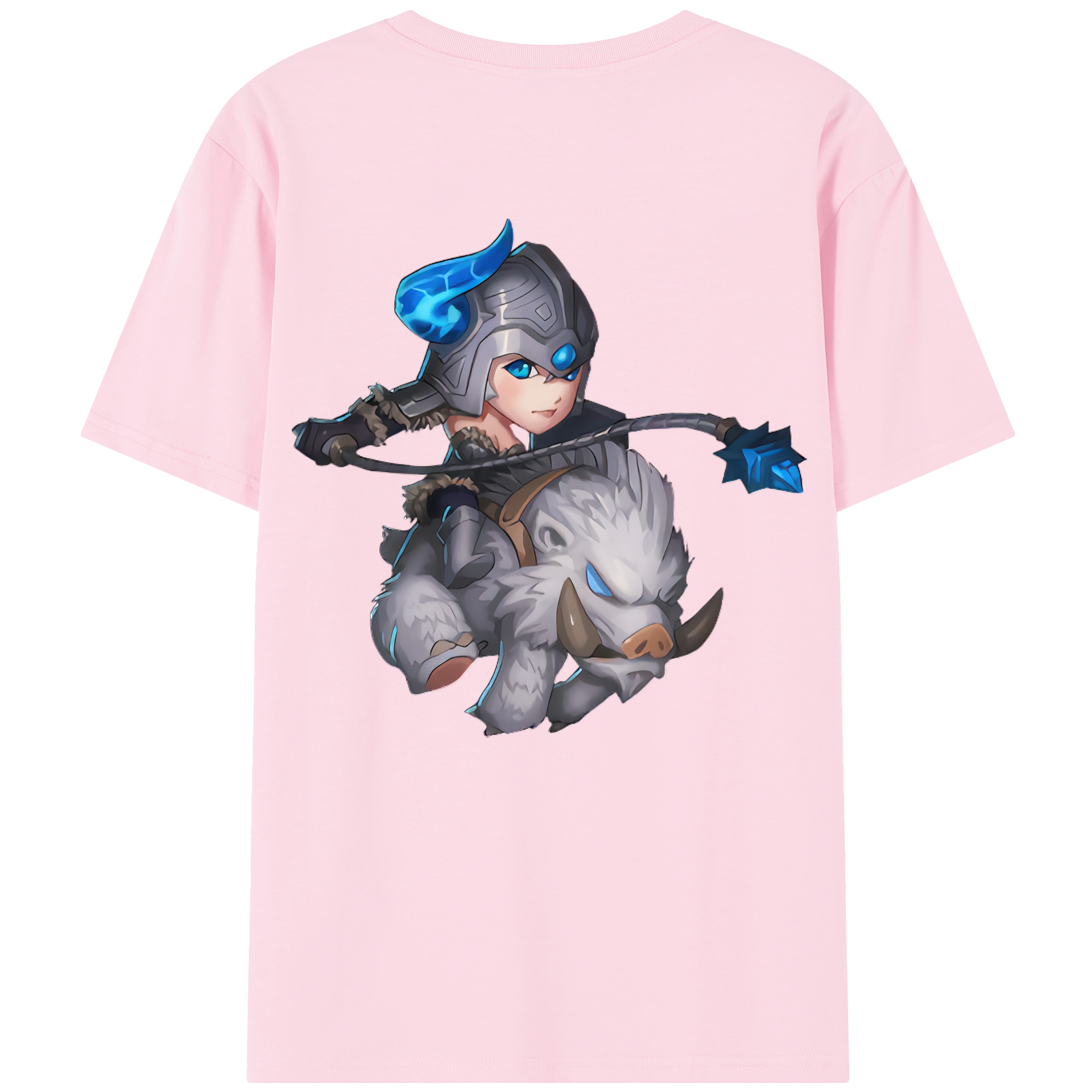リーグ・オブ・レジェンド League of Legends LOL 綿100％半袖Tシャツ（背面プリント）