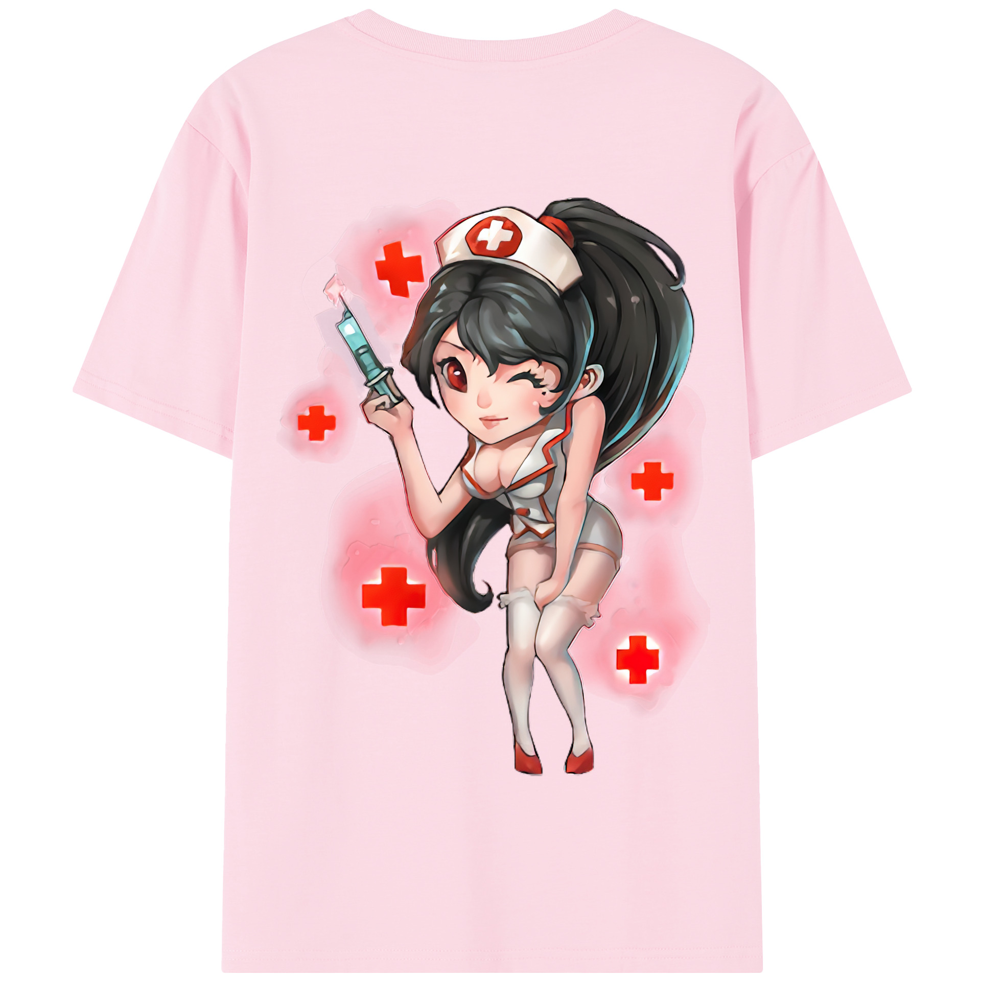 リーグ・オブ・レジェンド League of Legends LOL 綿100％半袖Tシャツ（背面プリント）