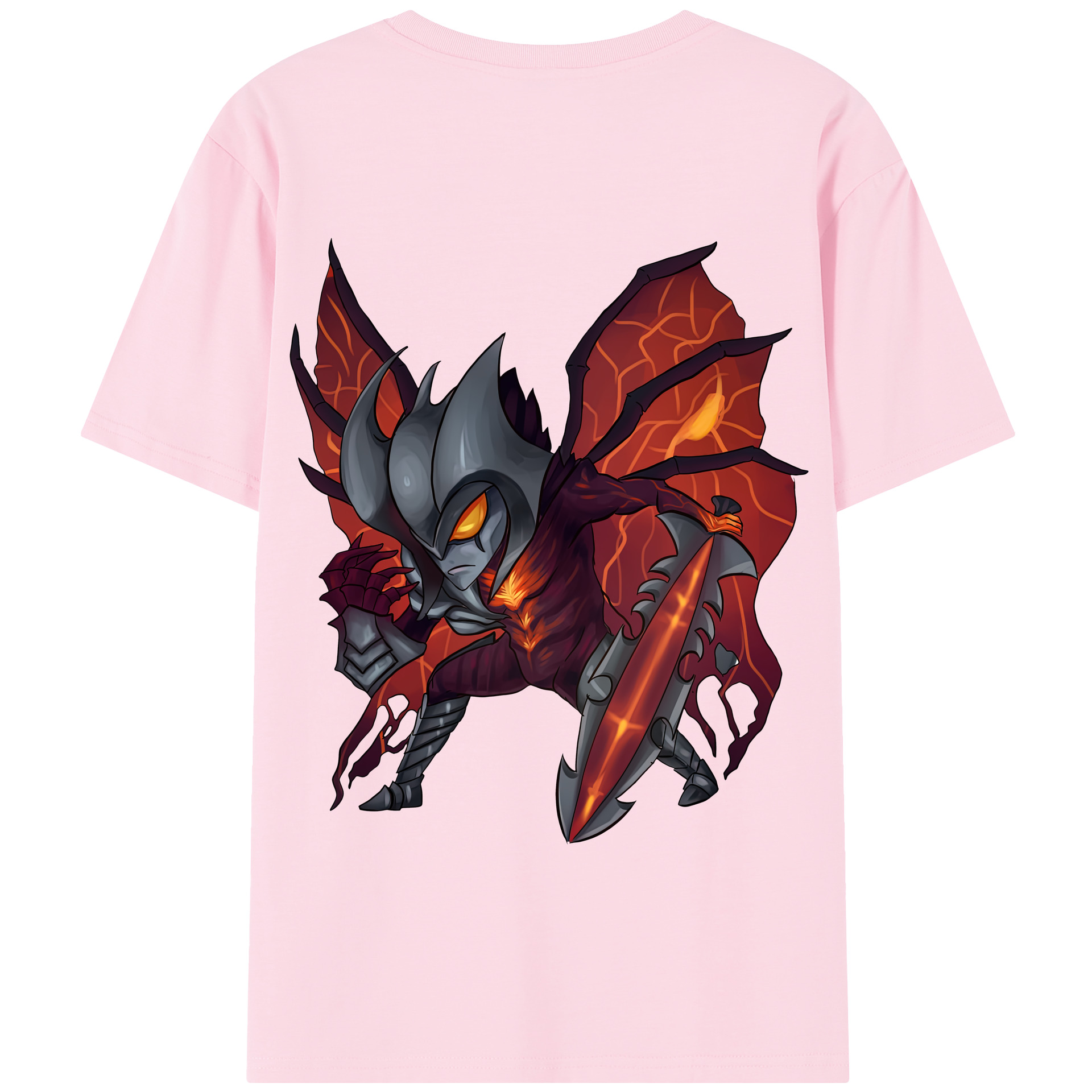 リーグ・オブ・レジェンド League of Legends LOL 綿100％半袖Tシャツ（背面プリント）