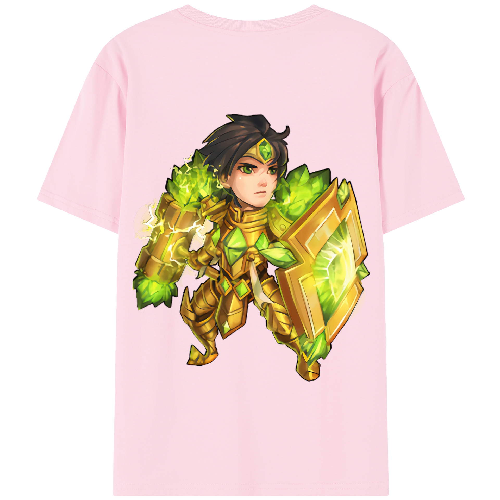 リーグ・オブ・レジェンド League of Legends LOL 綿100％半袖Tシャツ（背面プリント）