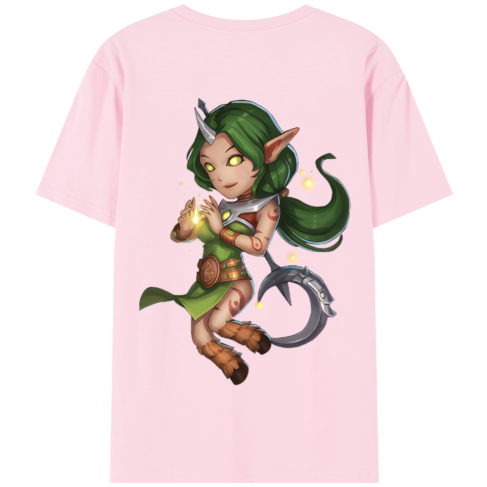 リーグ・オブ・レジェンド League of Legends LOL 綿100％半袖Tシャツ（背面プリント）