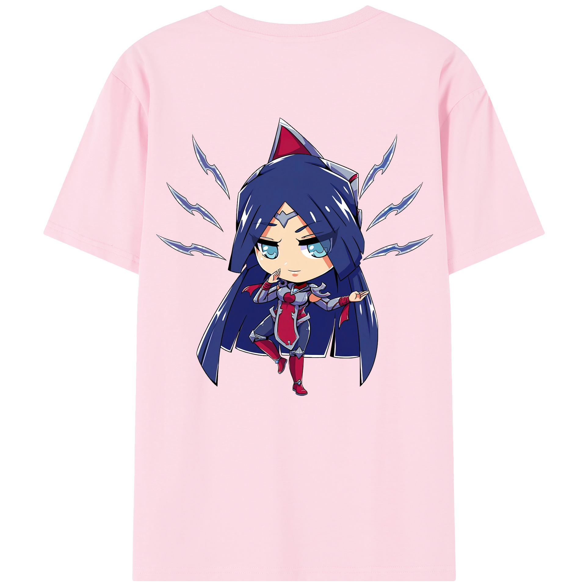 リーグ・オブ・レジェンド League of Legends LOL 綿100％半袖Tシャツ（背面プリント）