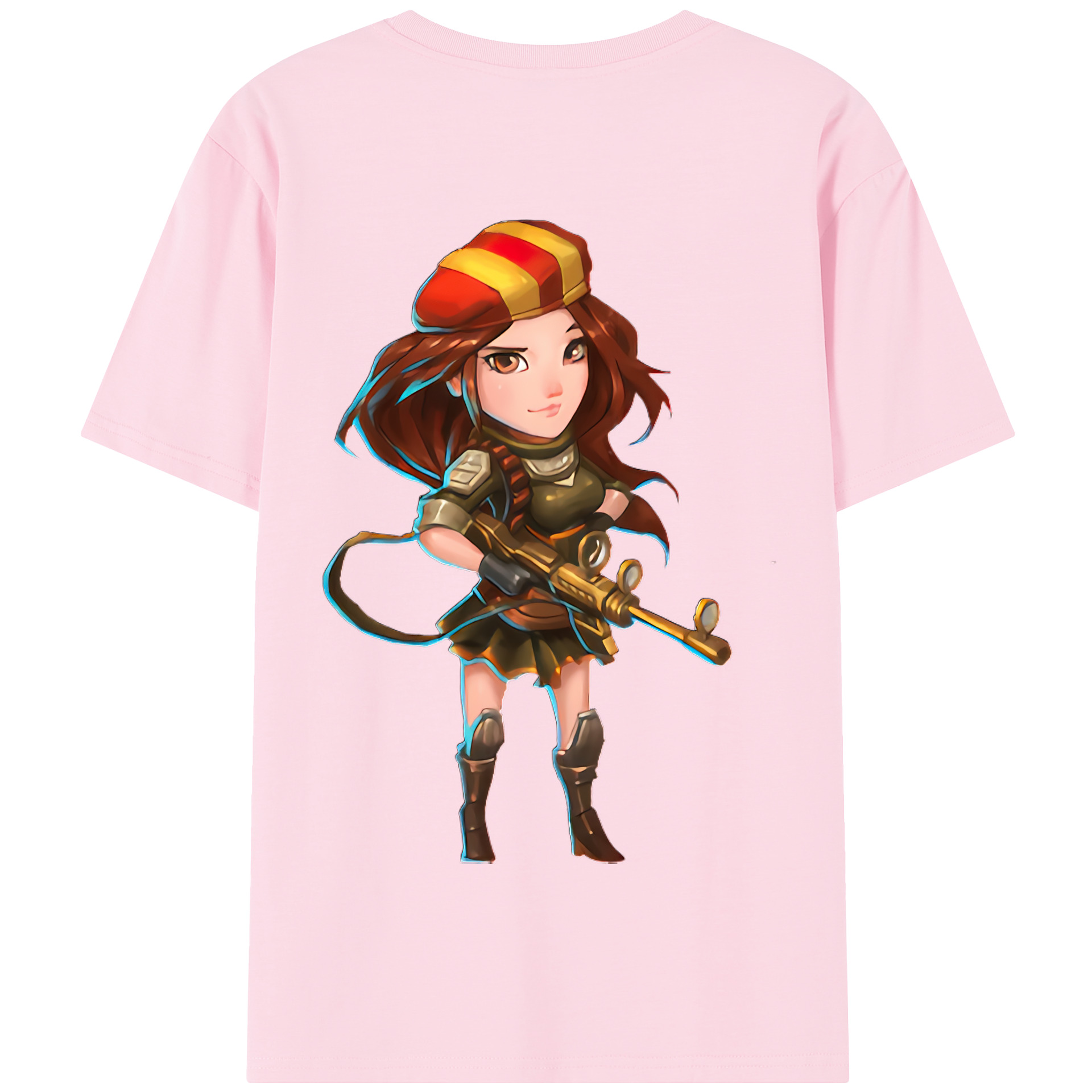 リーグ・オブ・レジェンド League of Legends LOL 綿100％半袖Tシャツ（背面プリント）
