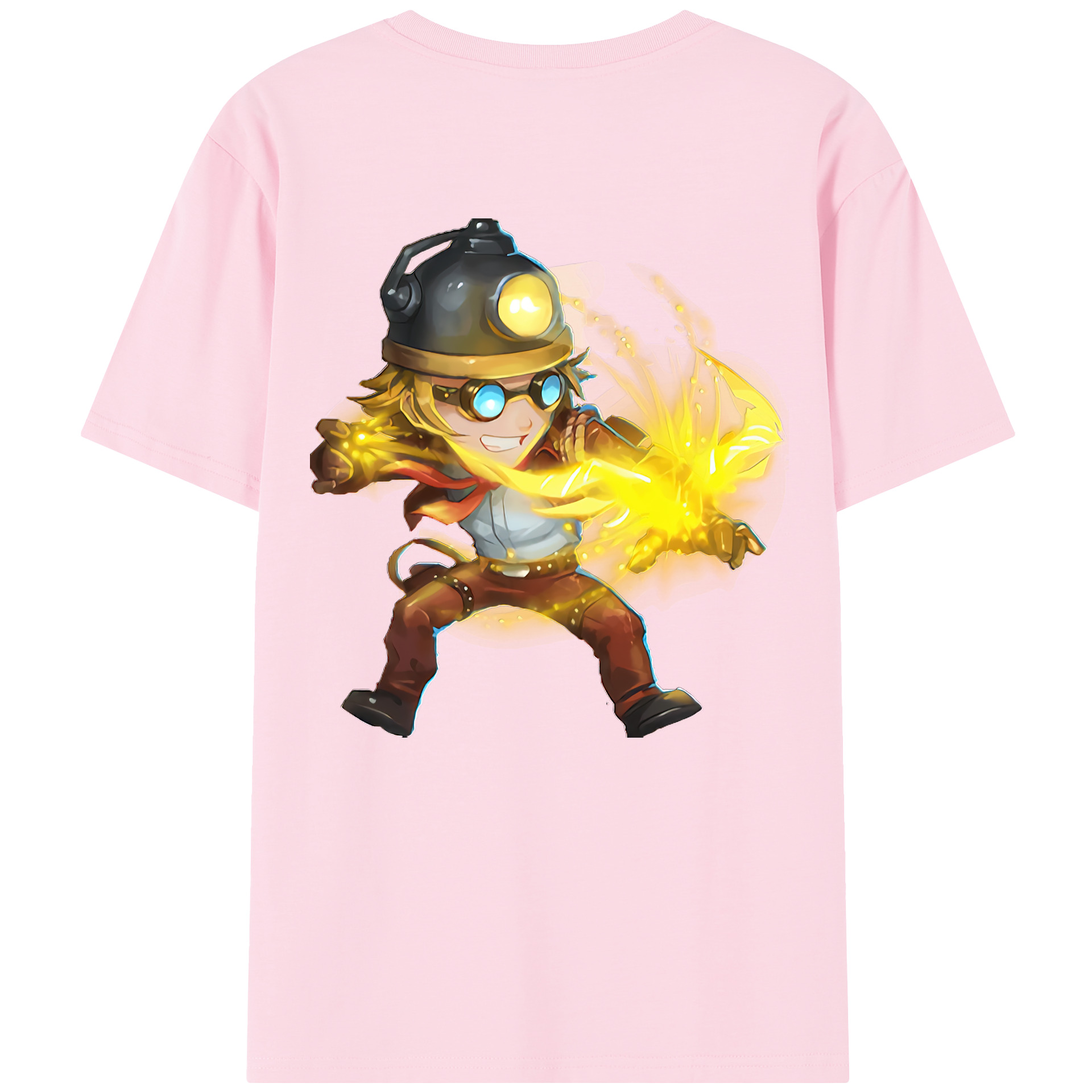 リーグ・オブ・レジェンド League of Legends LOL 綿100％半袖Tシャツ（背面プリント）