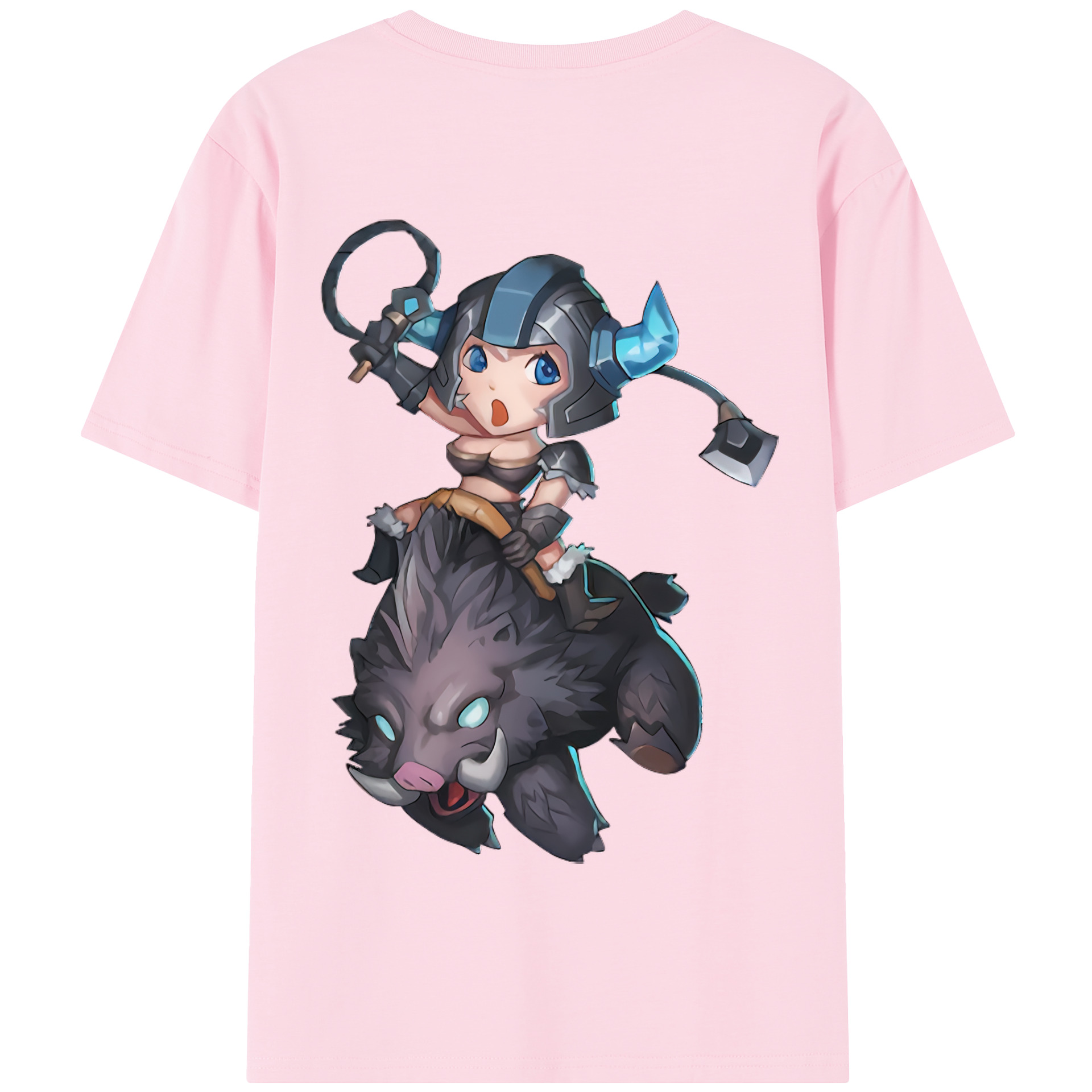 リーグ・オブ・レジェンド League of Legends LOL 綿100％半袖Tシャツ（背面プリント）