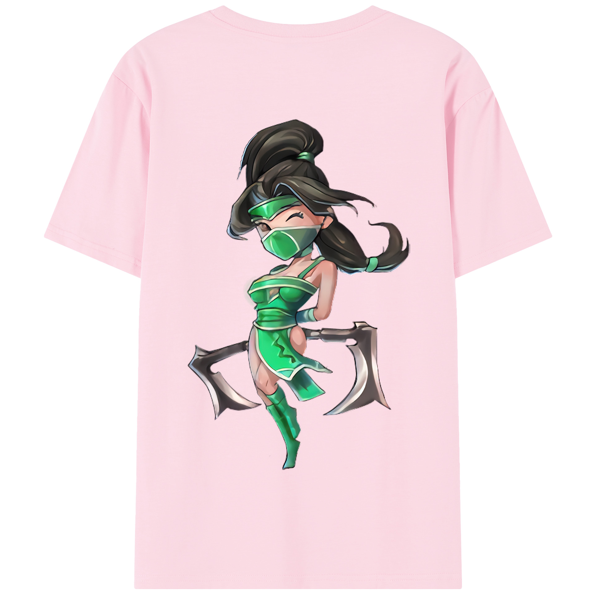 リーグ・オブ・レジェンド League of Legends LOL 綿100％半袖Tシャツ（背面プリント）