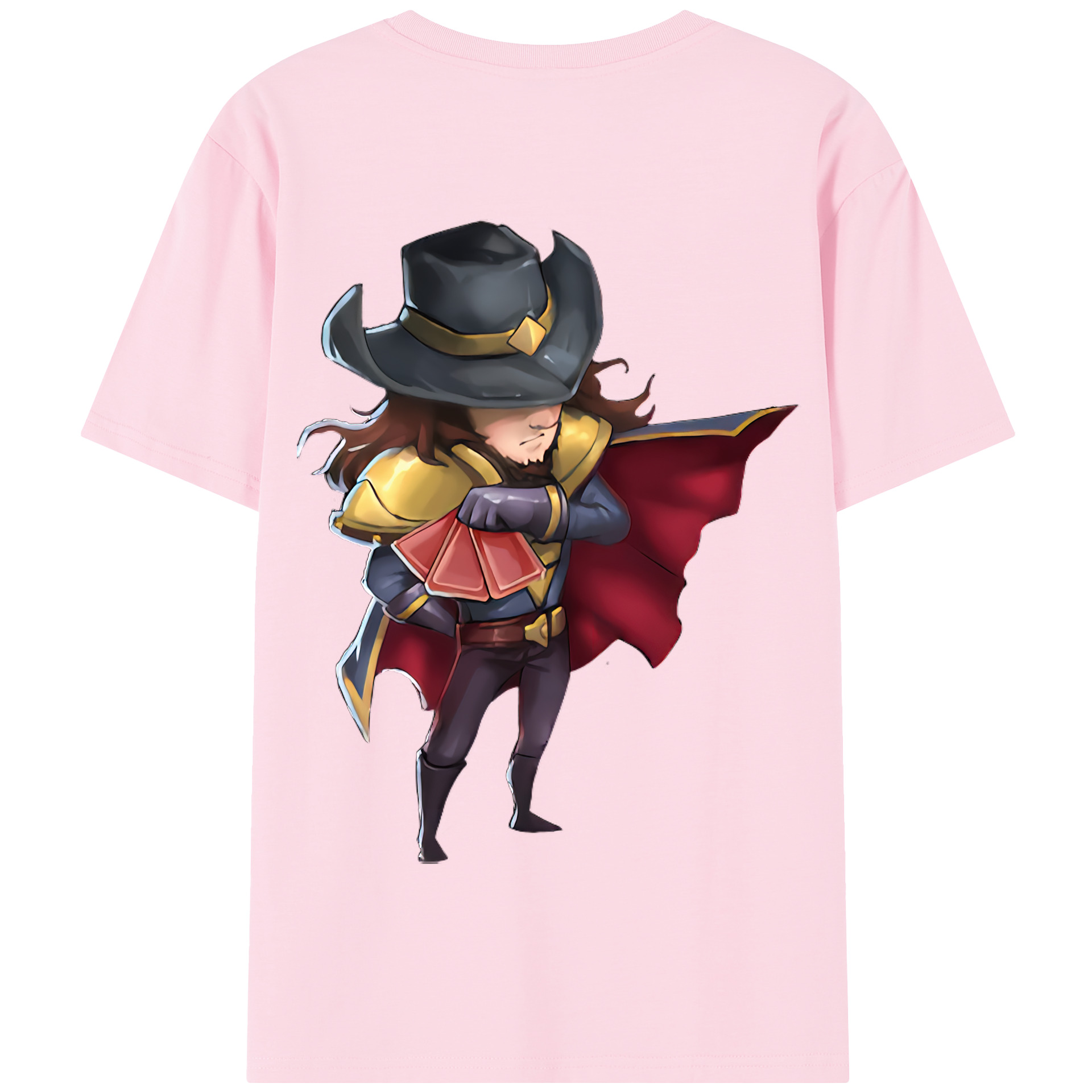 リーグ・オブ・レジェンド League of Legends LOL 綿100％半袖Tシャツ（背面プリント）