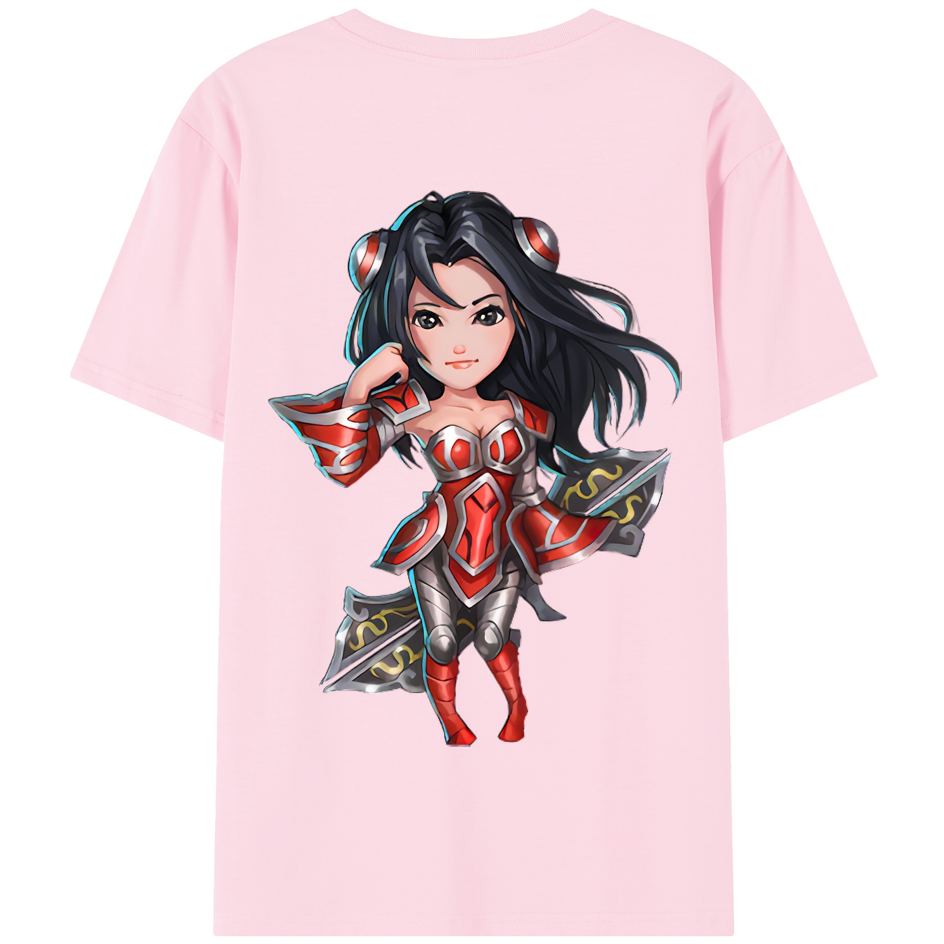 リーグ・オブ・レジェンド League of Legends LOL 綿100％半袖Tシャツ（背面プリント）