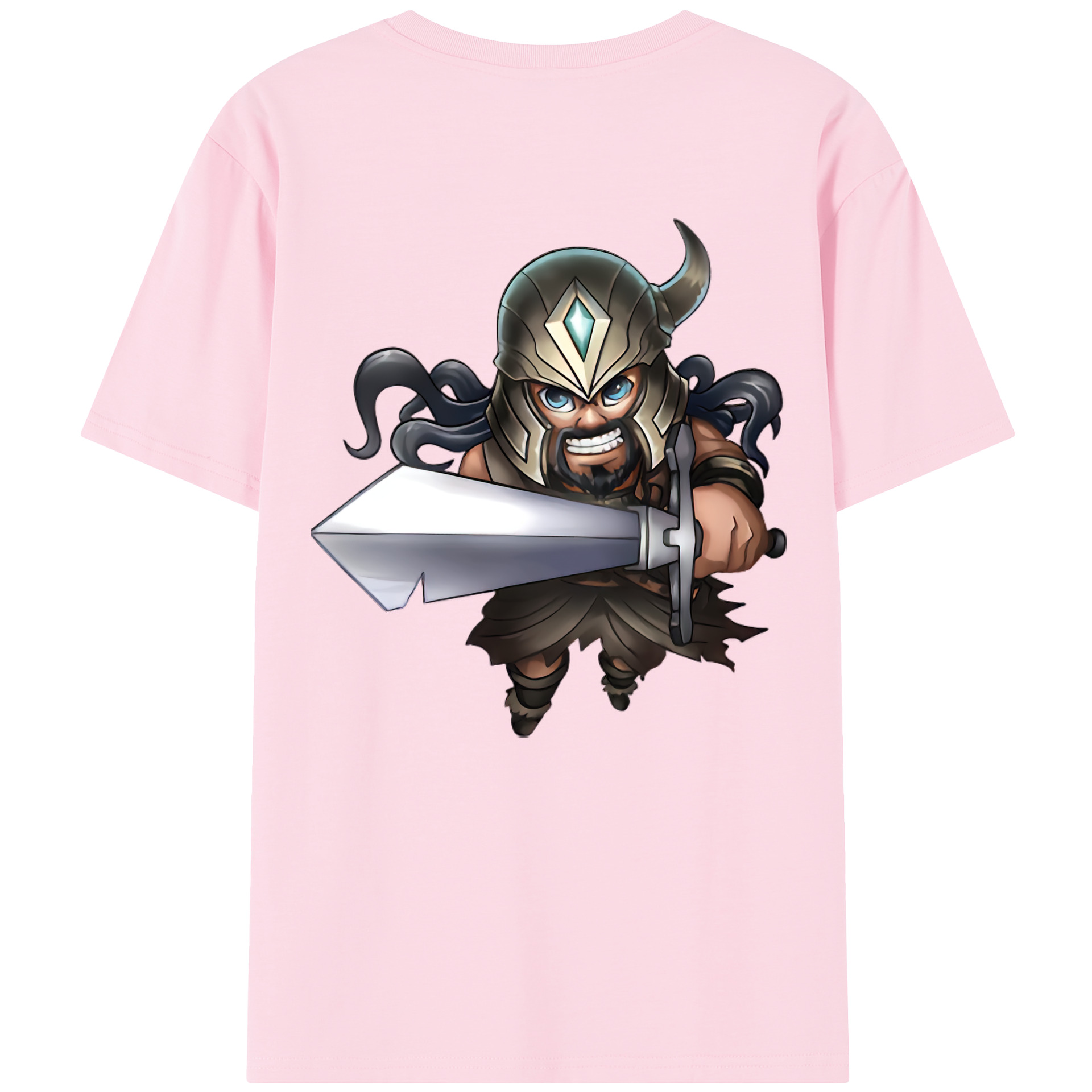 リーグ・オブ・レジェンド League of Legends LOL 綿100％半袖Tシャツ（背面プリント）