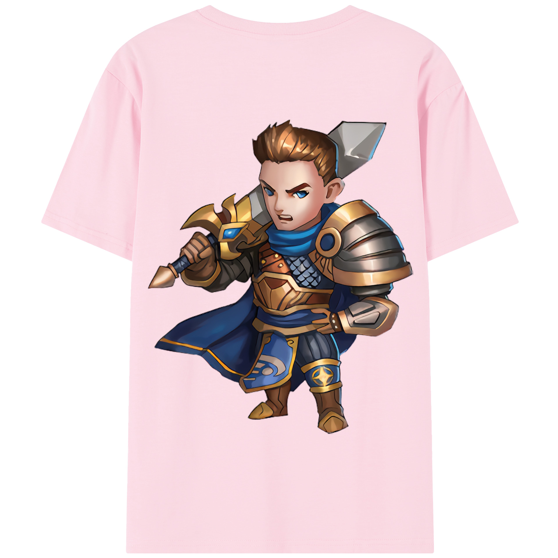 リーグ・オブ・レジェンド League of Legends LOL 綿100％半袖Tシャツ（背面プリント）